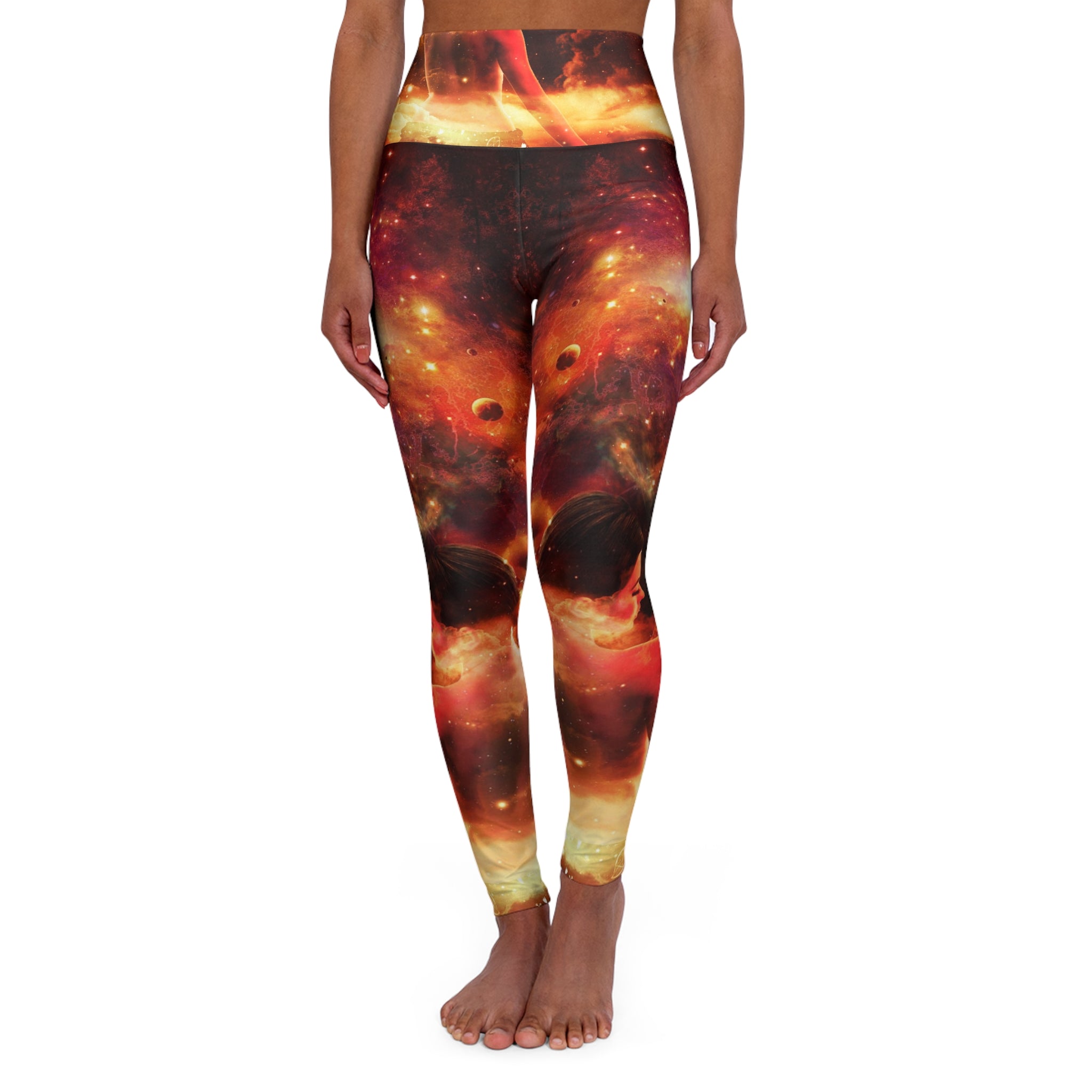 Samhain Magical Night Dreams High Waisted Yoga Leggings