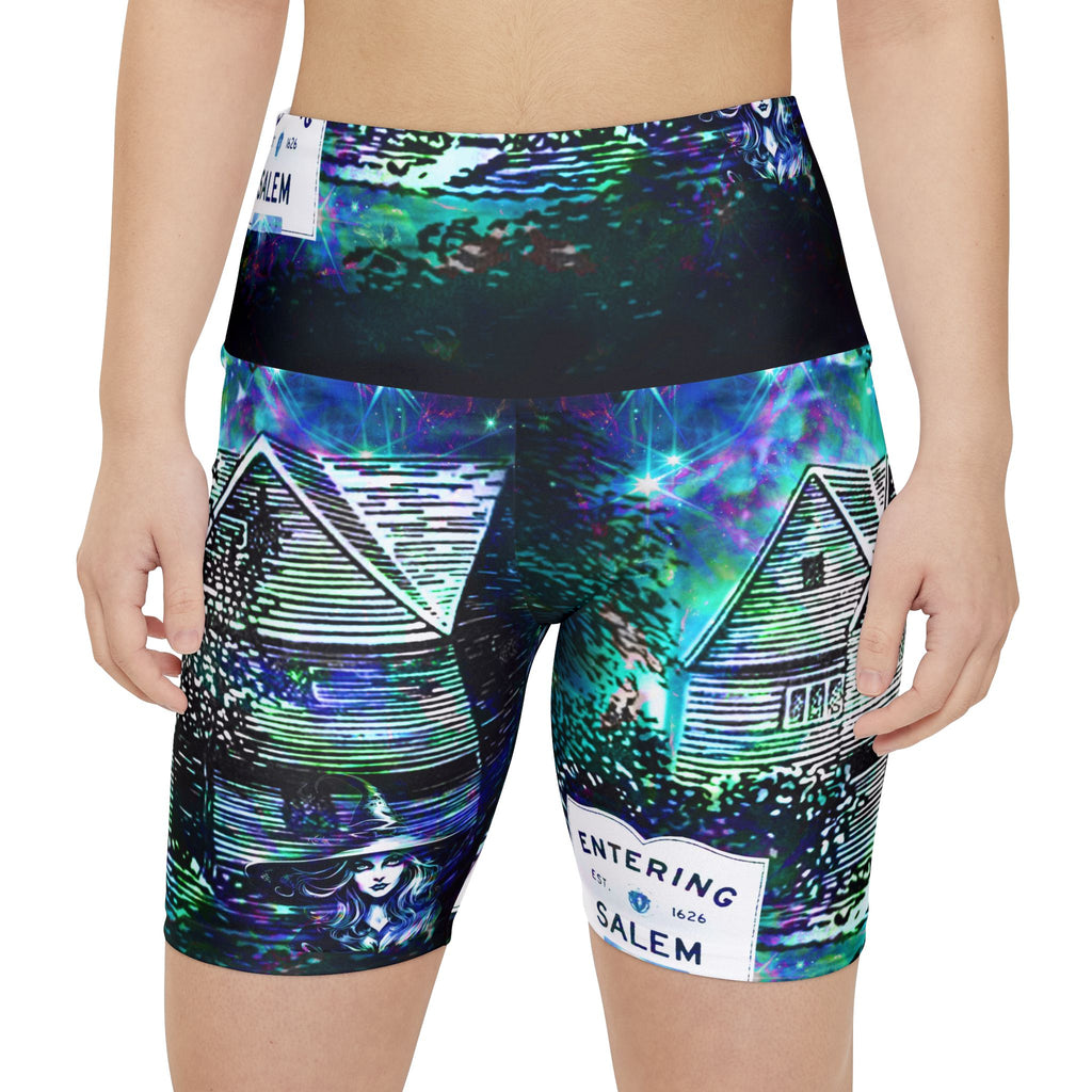 Katerina's Now and Forever Salem Witch Desires Women's Workout Shorts