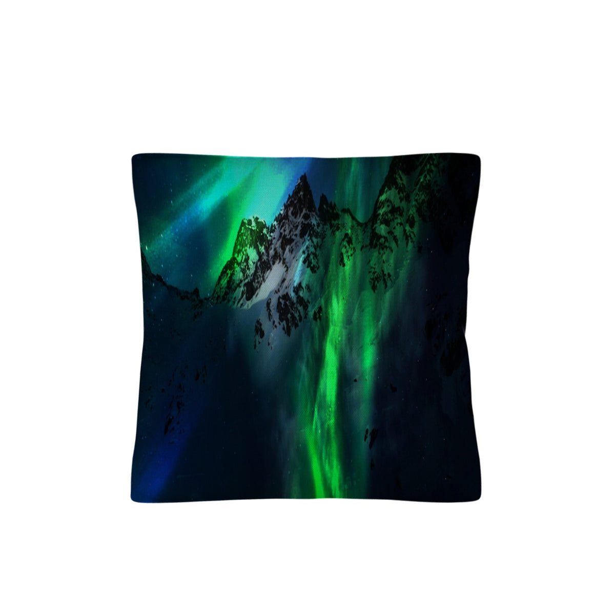 Song of the Mountain Dreams Linen Throw Pillow 18" x 18" ( 1 Piece ) | Ships from USA