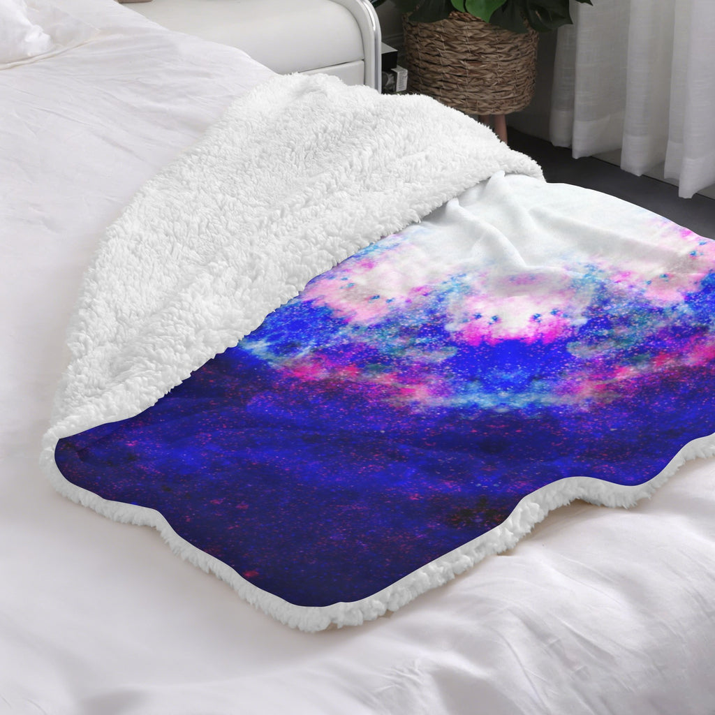 Katerina's Independence Desires Sherpa Fleece Blanket 30" x 40" | Ships from USA