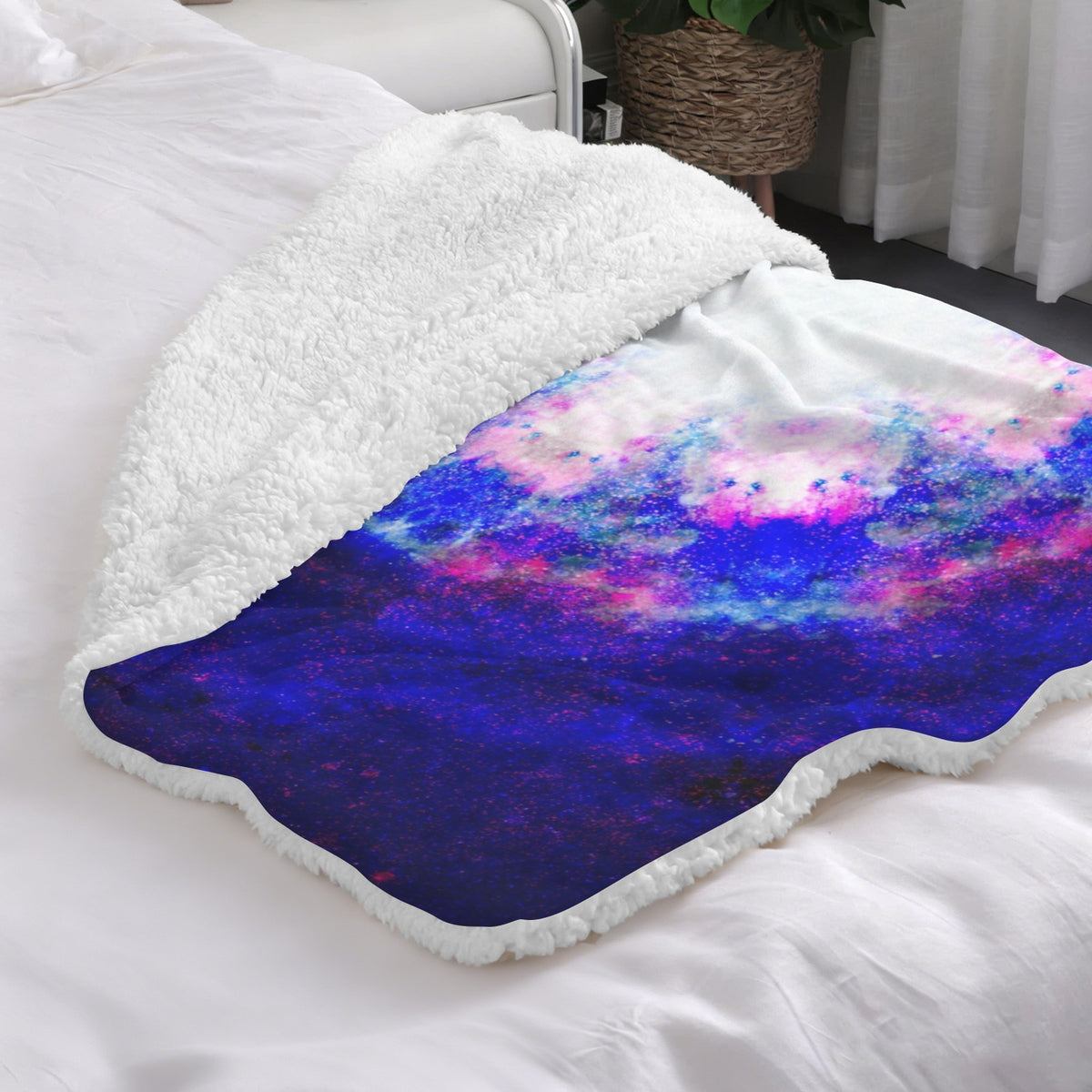Katerina's Independence Desires Sherpa Fleece Blanket 30" x 40" | Ships from USA