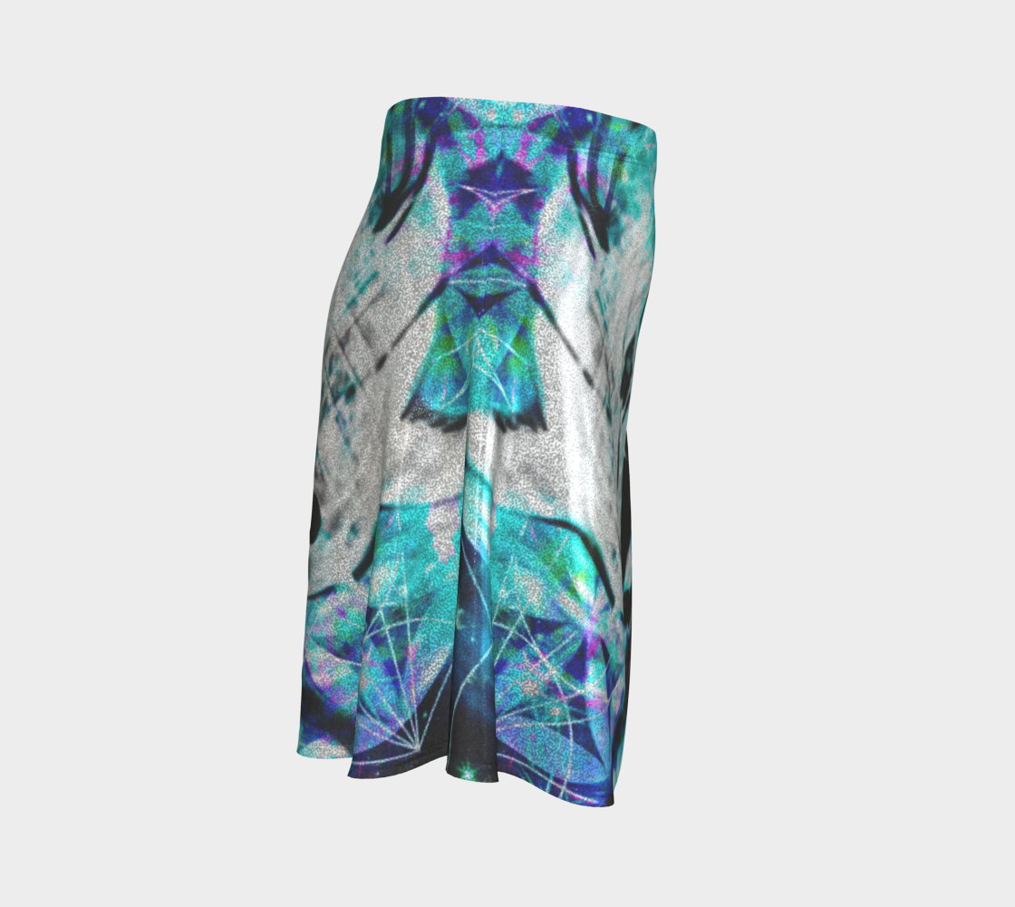 Katerina's Now & Forever Desires Koi Meditations Flare Skirt