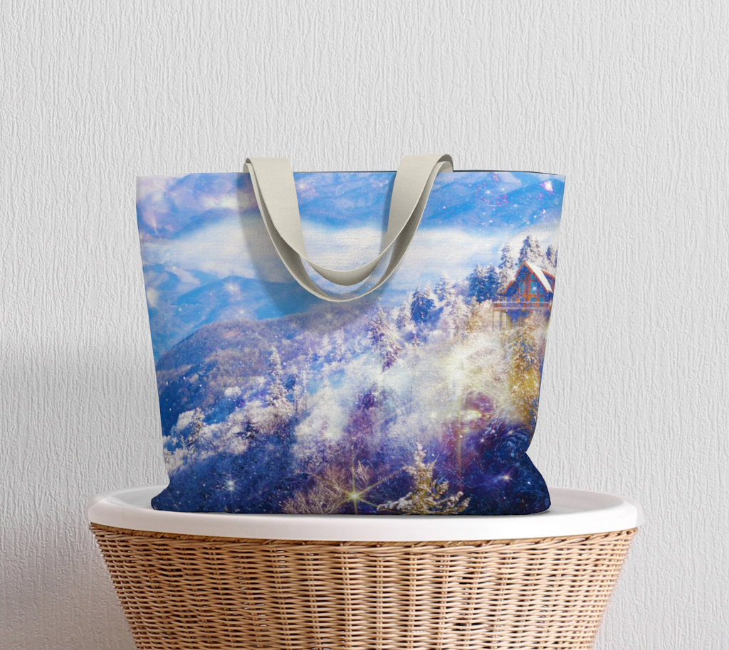 Katerina's Light a Way Smoky Mountain Dreams Market Tote