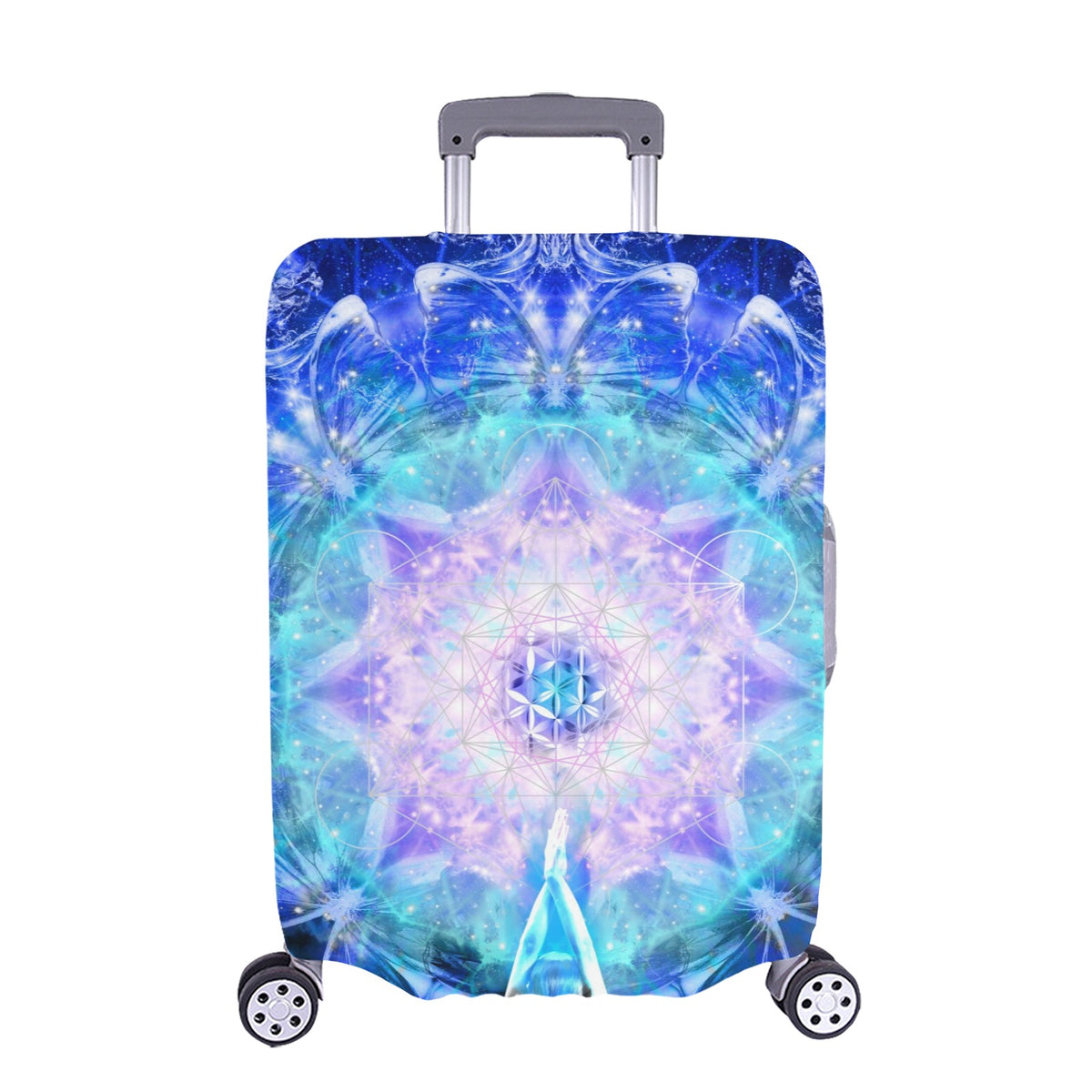 Amen Jin's Katerina's Eros & Psyche Metamorphosis Meditations Luggage Cover 28" x 30" ( Extra Large ) | Ships from USA