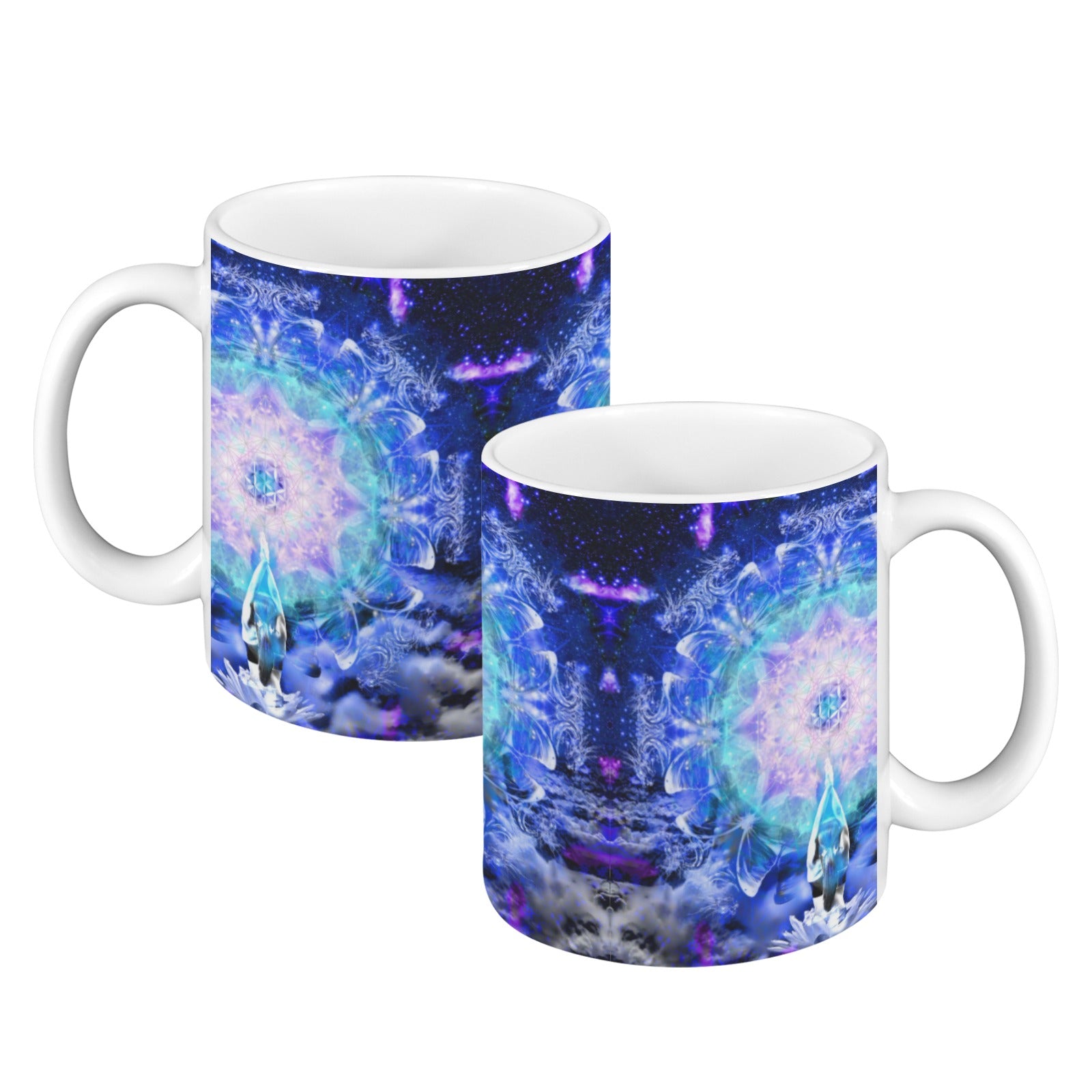 Amen Jin's Katerina's Eros & Psyche Metamorphosis Meditations Custom White Mug(11OZ)(Set of 2) | Ships from USA