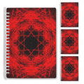 Katerina's Waiting for Hello Desires Loose-Leaf Notebooks ( Cover Print, 4-Pack ) | Ships from USA