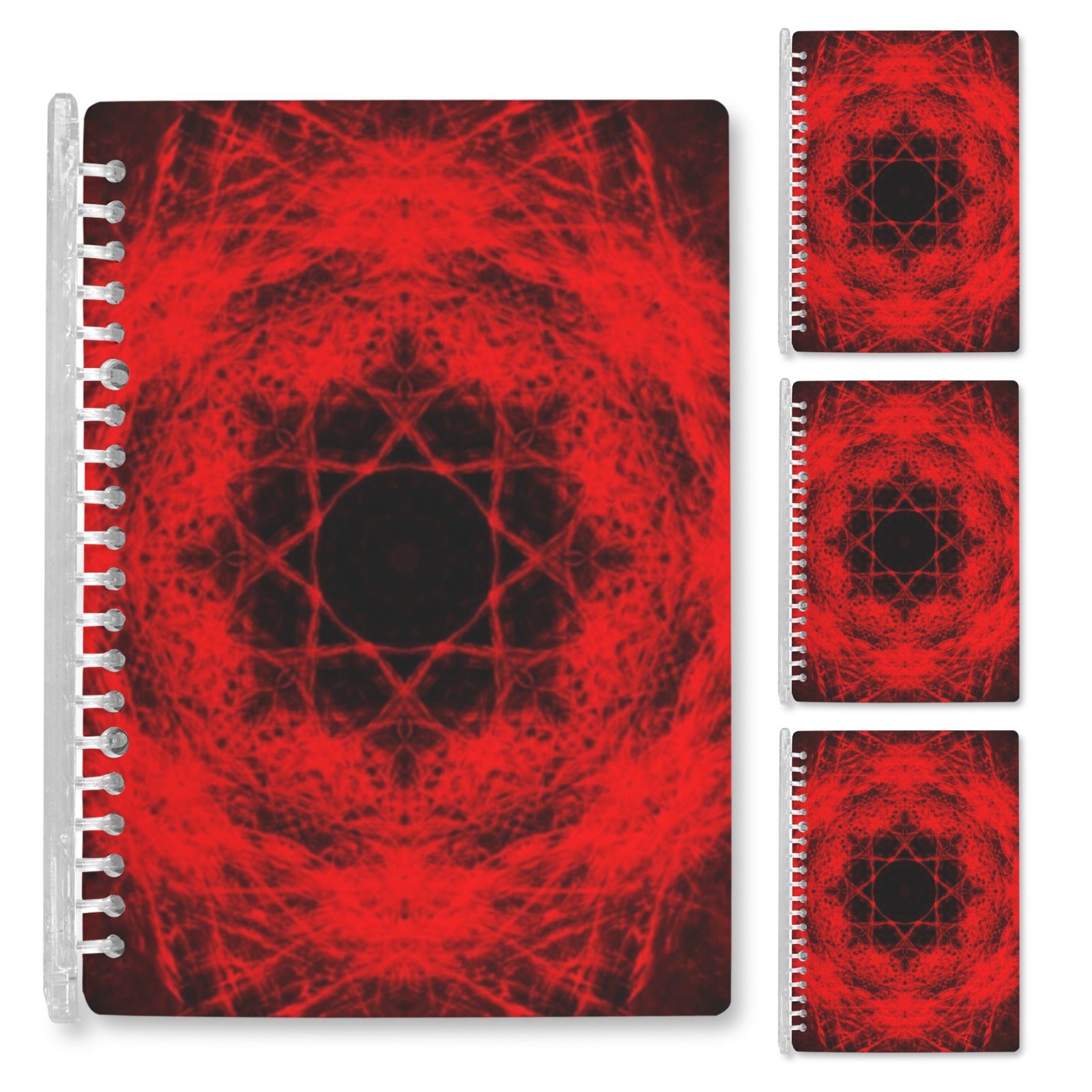 Katerina's Waiting for Hello Desires Loose-Leaf Notebooks ( Cover Print, 4-Pack ) | Ships from USA