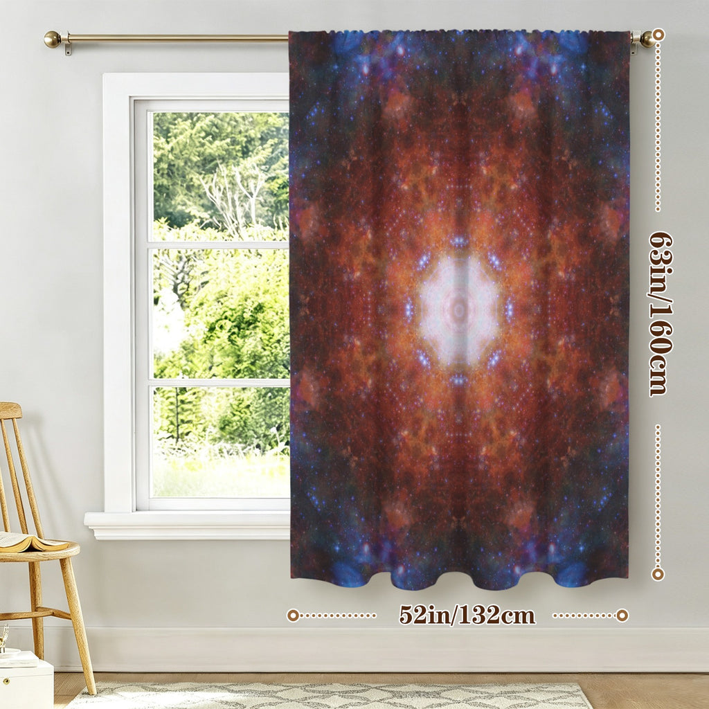 Katerina's Foreverlast Desires Window Curtain 52" x 63" ( 1 Piece ) | Ships from USA