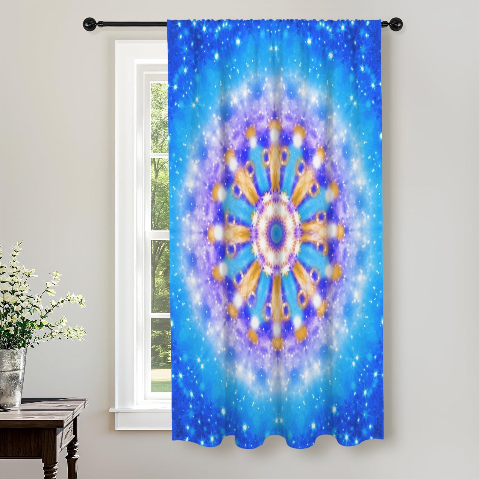 Katerina's Howl's Tomorrow Girl Desires Window Curtain 52" x 63" ( 1 Piece ) | Ships from USA