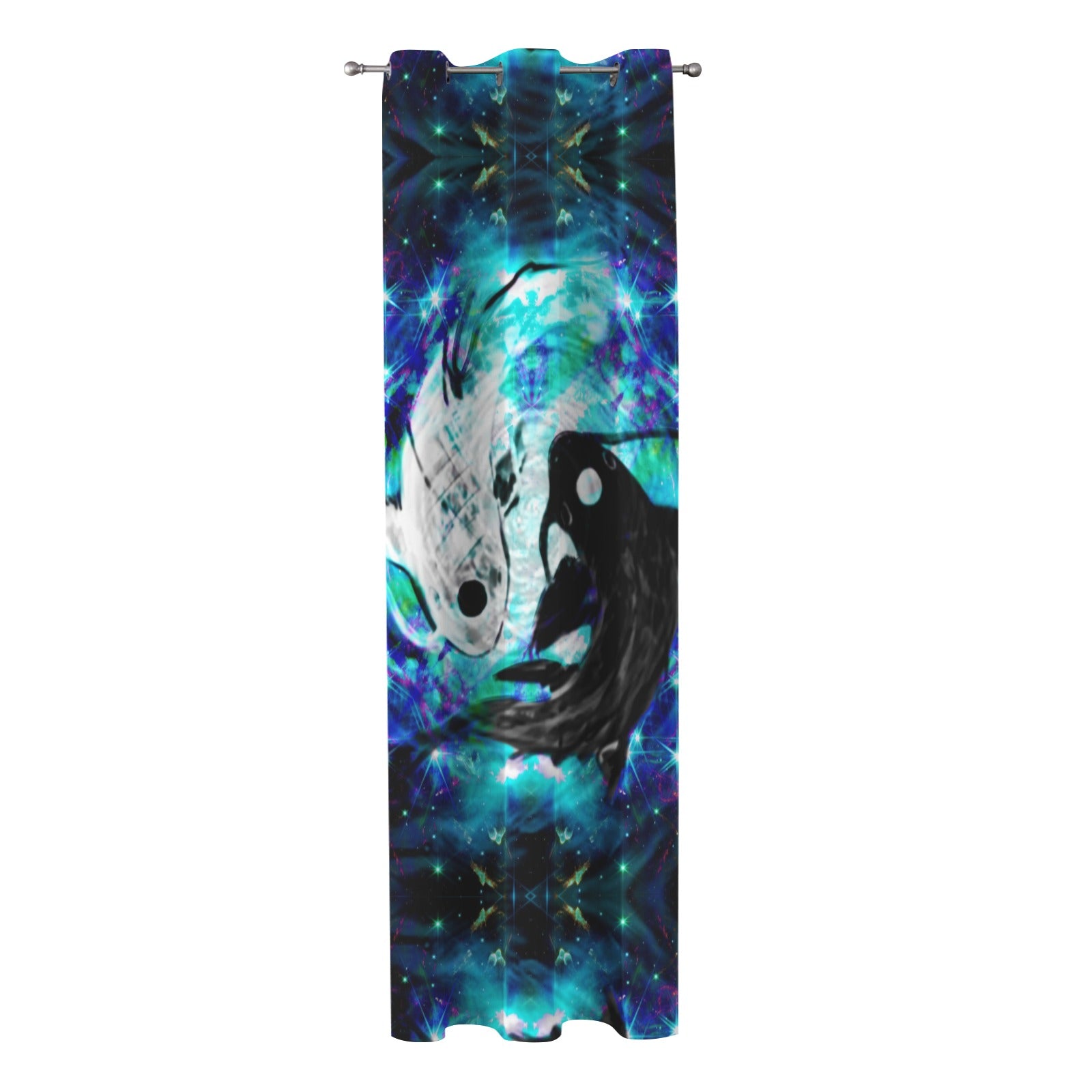 Katerina's Now & Forever Koi Desires Grommet Curtain 42" x 84" ( 1 Piece ) | Ships from USA