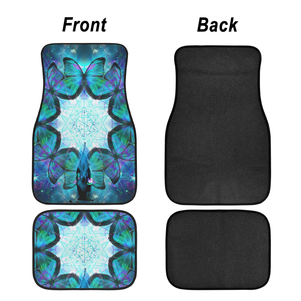 Katerina's Now and Forever Metamorphsis Meditations 4-Piece Car Floor Mats （Customized Separately）| Ships from USA