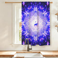 Katerina's Psyche Yin Yang Meditations Window Curtain 27.6" x 39.4" ( 1 Piece ) | Ships from USA