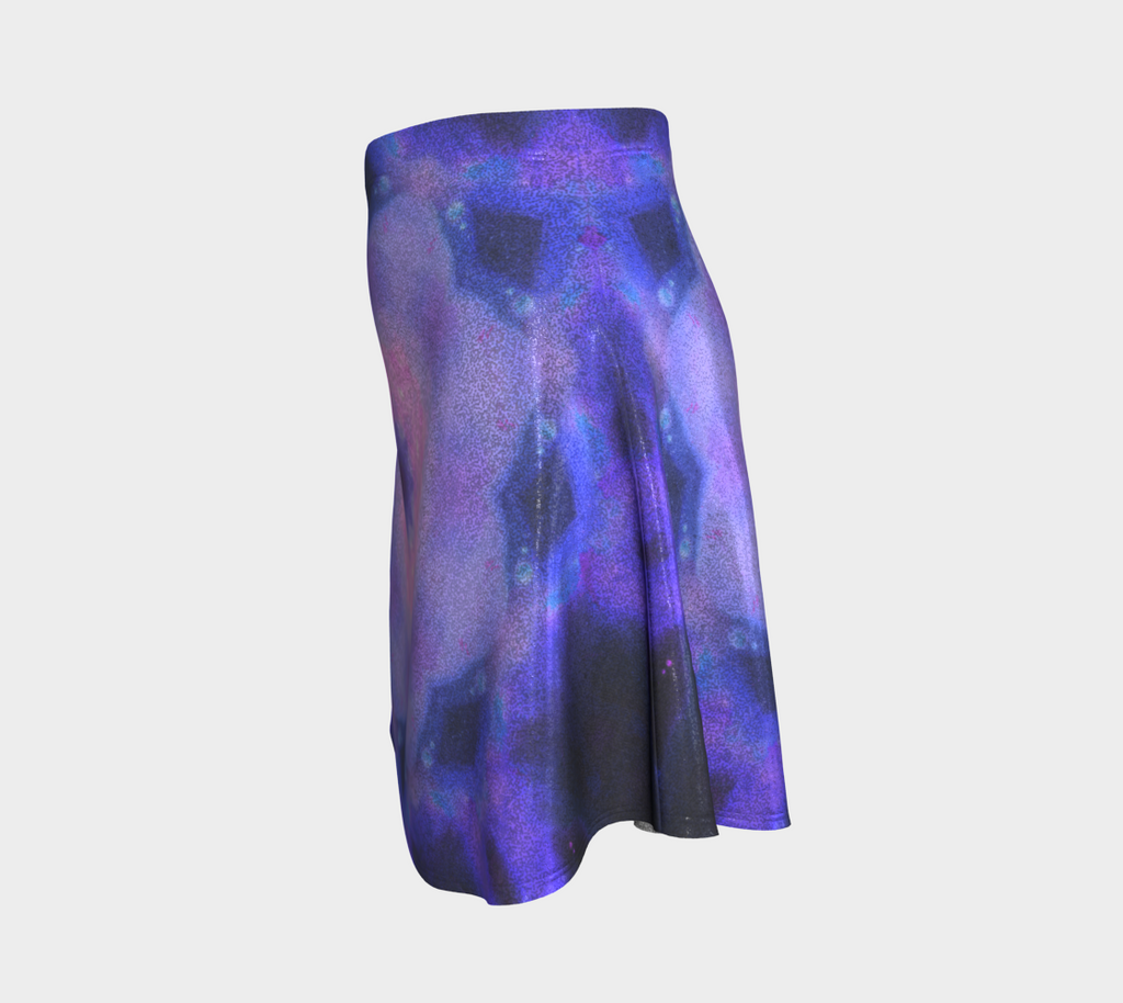 Amen Jin's Vibranium Desires Flared Skirt
