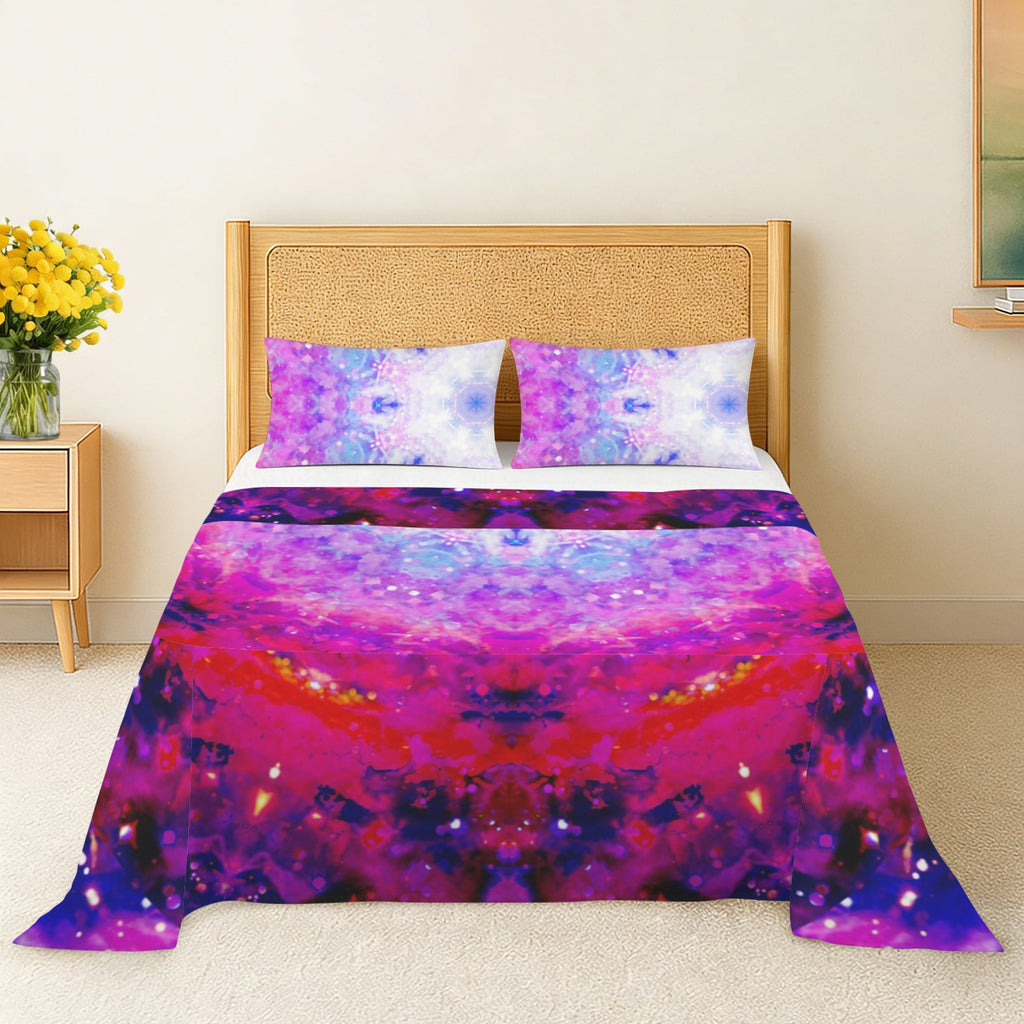 Katerina's Citadel Desires 3-Piece Bedding Set (Bed Sheet + Pillowcases)  | Ships from USA