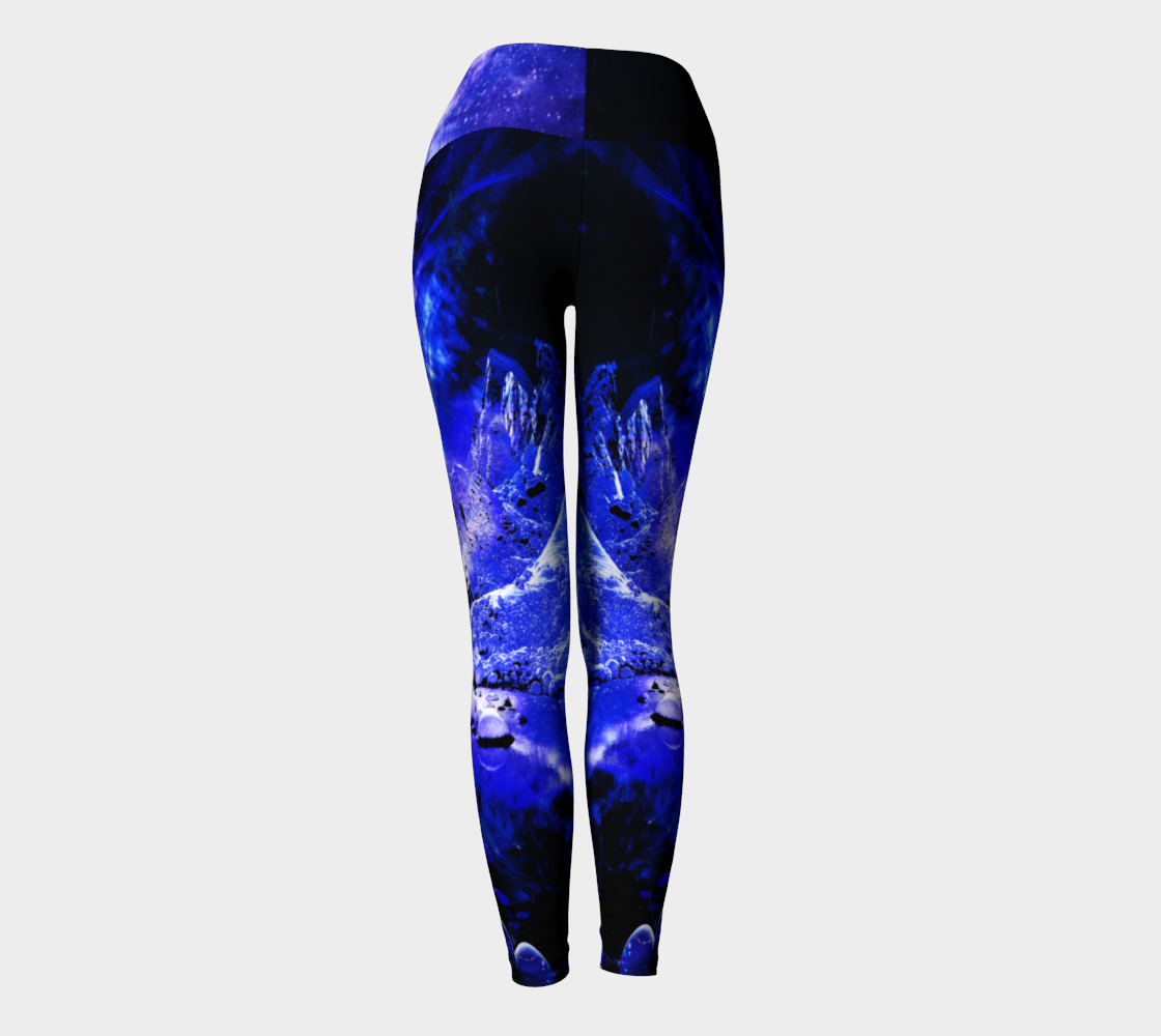 Yule Night Dreams Yoga Leggings