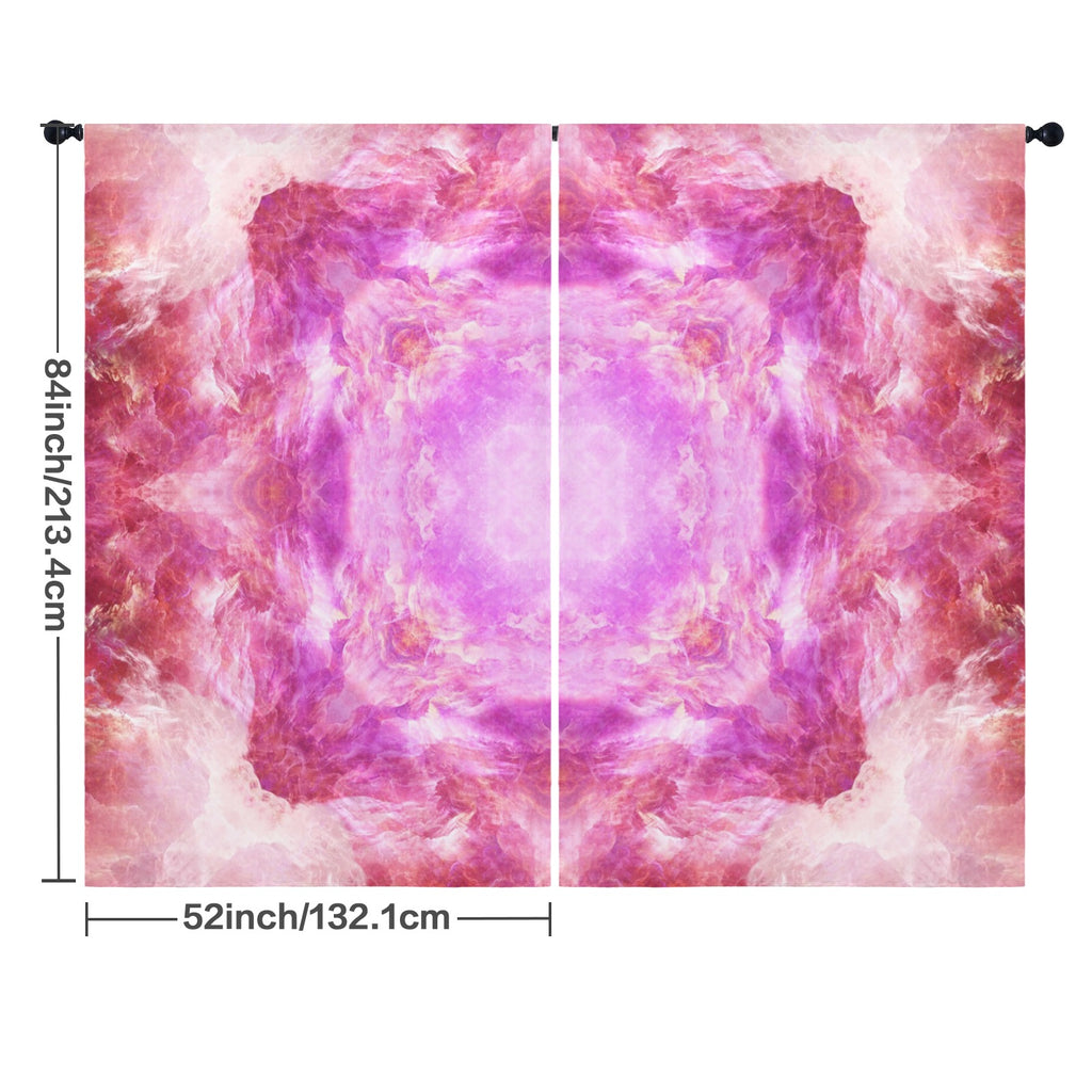 Katerina's Unconditional Desires Floor-To-Ceiling Curtain 52x84inch | Ships from USA