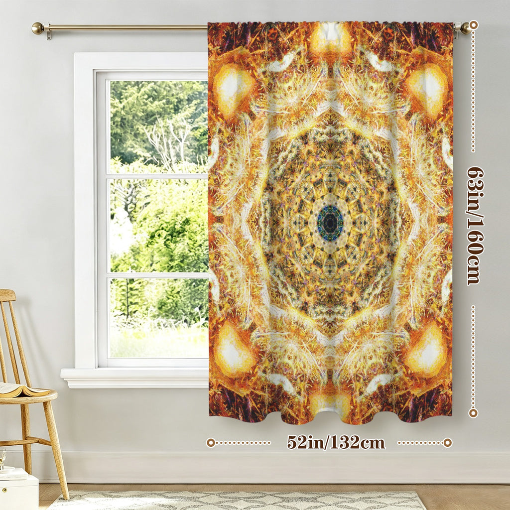 Katerina's Jupiter Desires Window Curtain 52" x 63" ( 1 Piece ) | Ships from USA