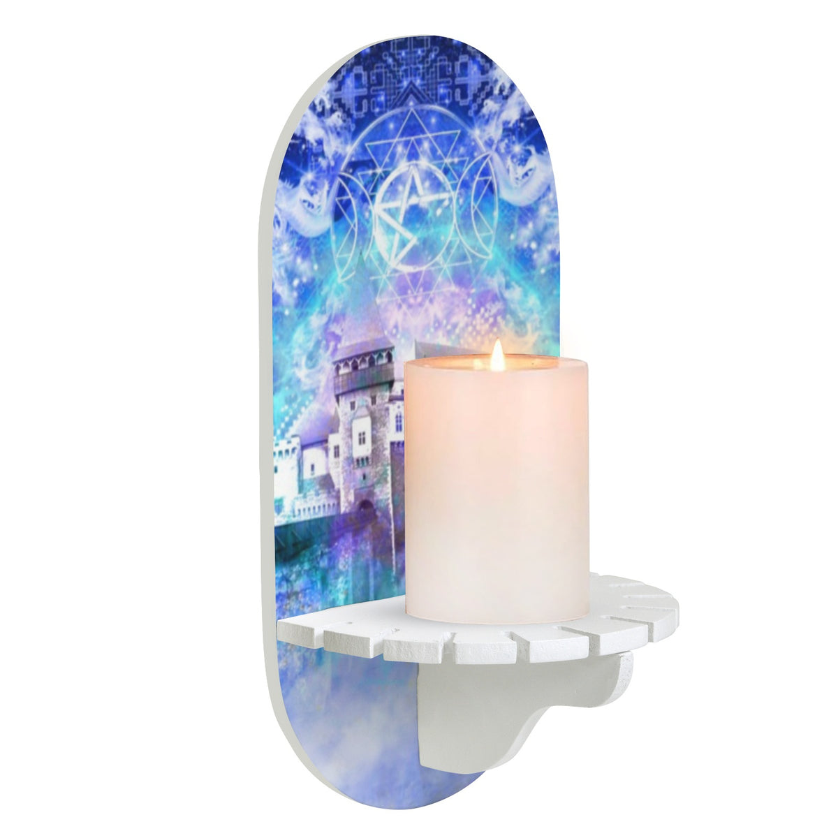 Amen Jin's Katerina's Eros & Psyche Dracularian Meditations Wall Mounted Candle Holder | Ships from USA