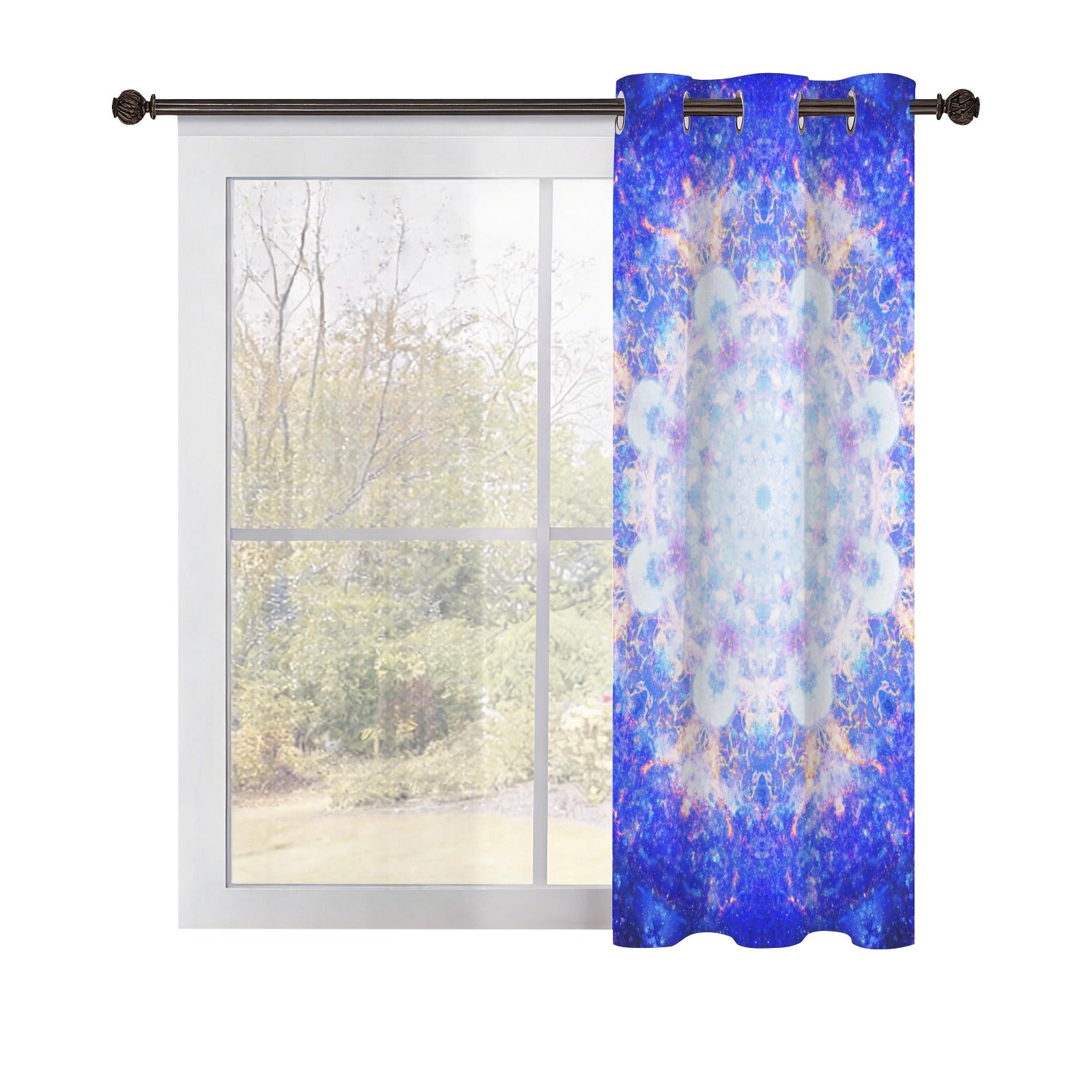Amen Jin's Katerina's Afterall Desires Grommet Curtain 42" x 63" ( 1 Piece ) | Ships from USA