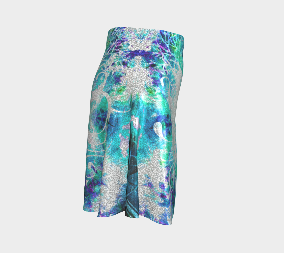 Katerina's Now & Forever Desires Buddha Meditations Flare Skirt