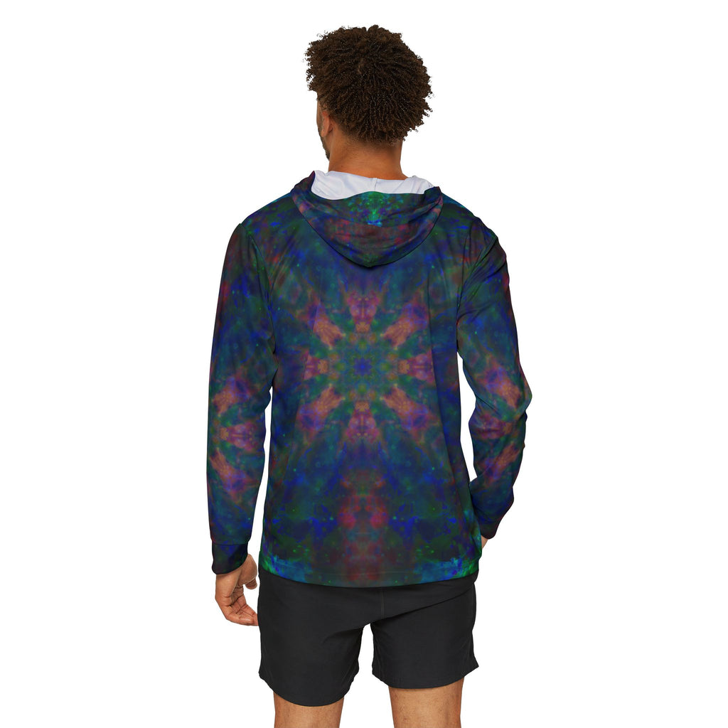 Spirited Away Rainbow Universe Desires Men's Sports Warmup Hoodie