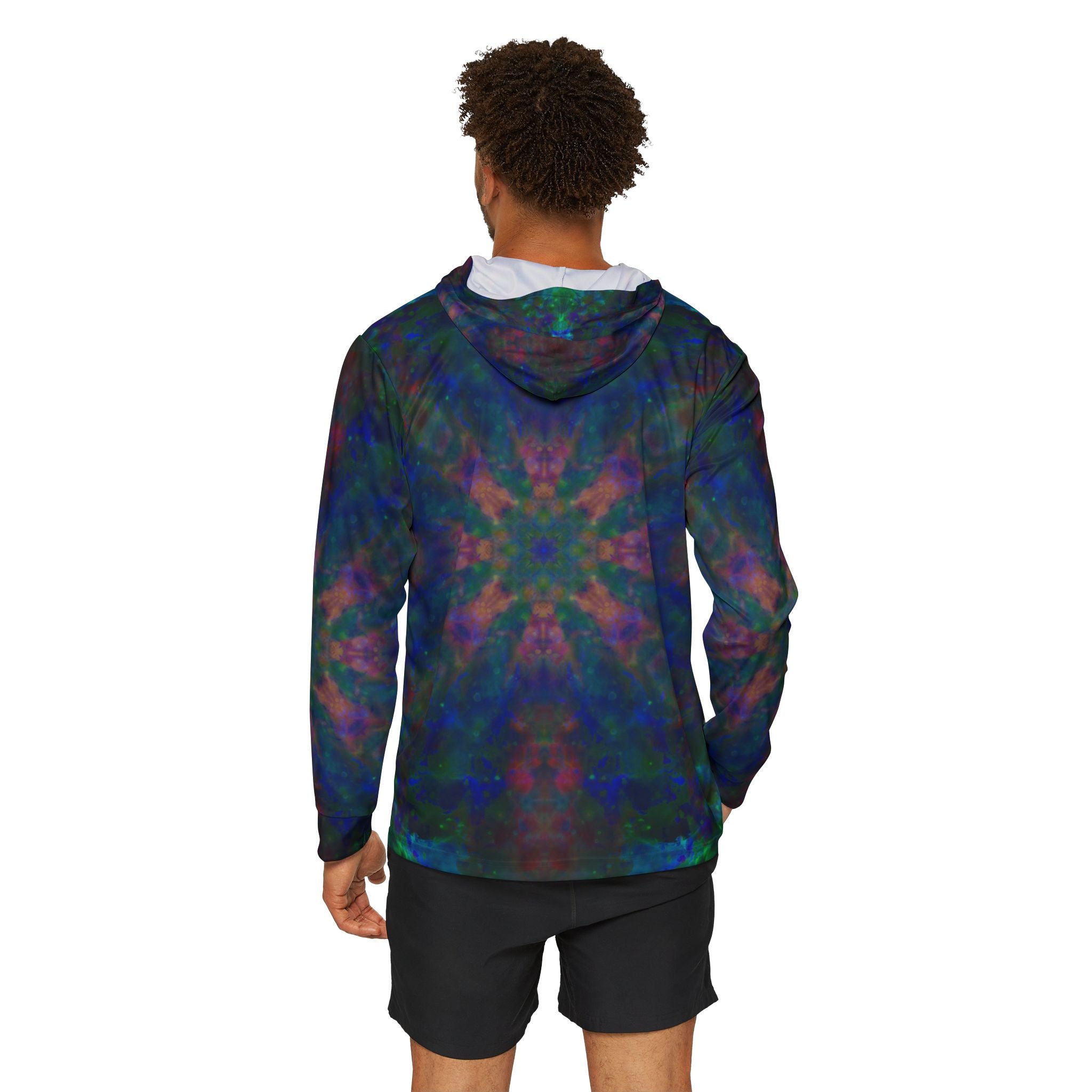 Spirited Away Rainbow Universe Desires Men's Sports Warmup Hoodie