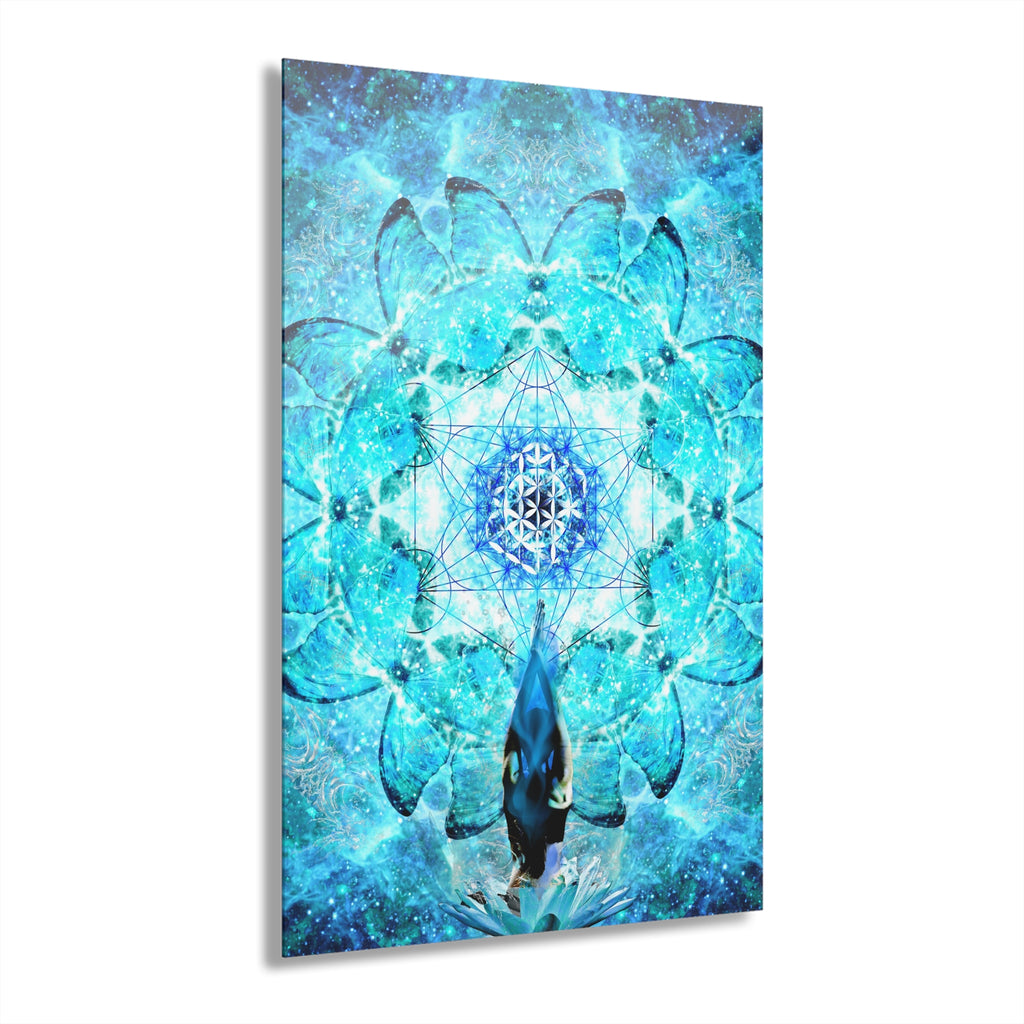 Amen Jin's all the White Horses Desires Metamorphosis Meditations (French Cleat Hanging)