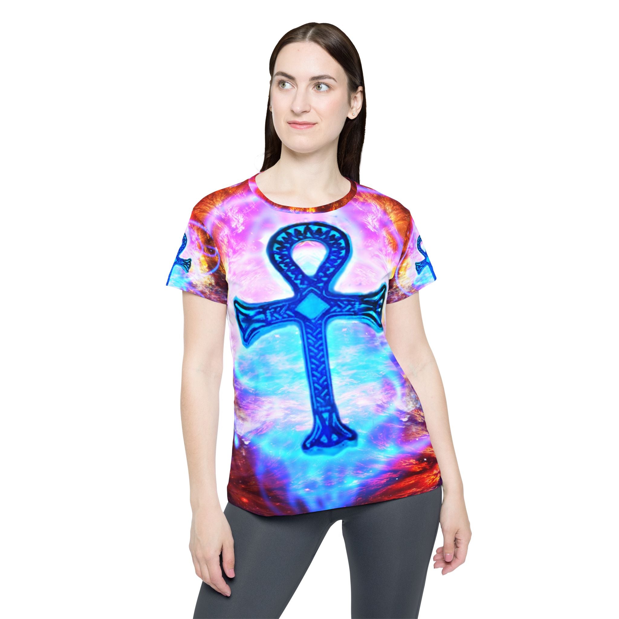Rise Again Ankh Dreams Women's Sports Jersey