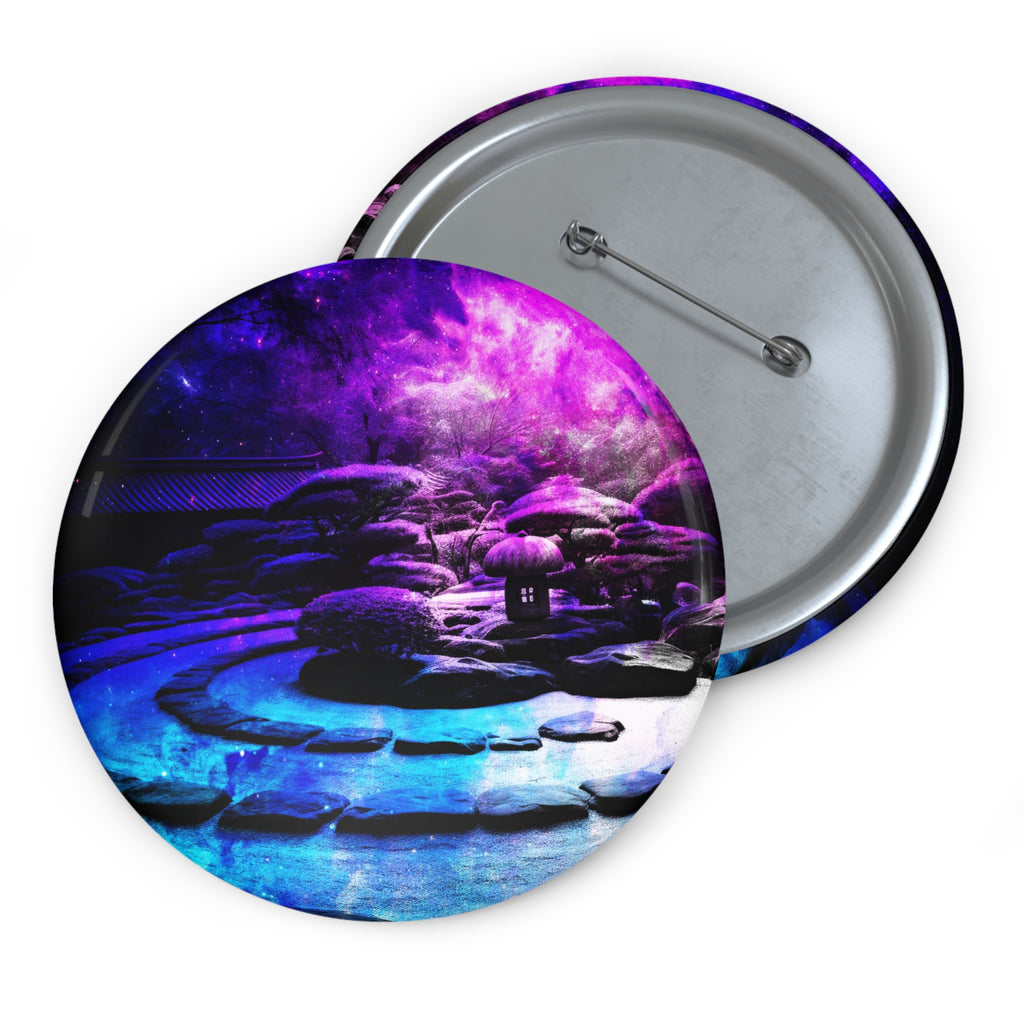 Creation's Heaven Tranquil Garden Dreams Pin Buttons