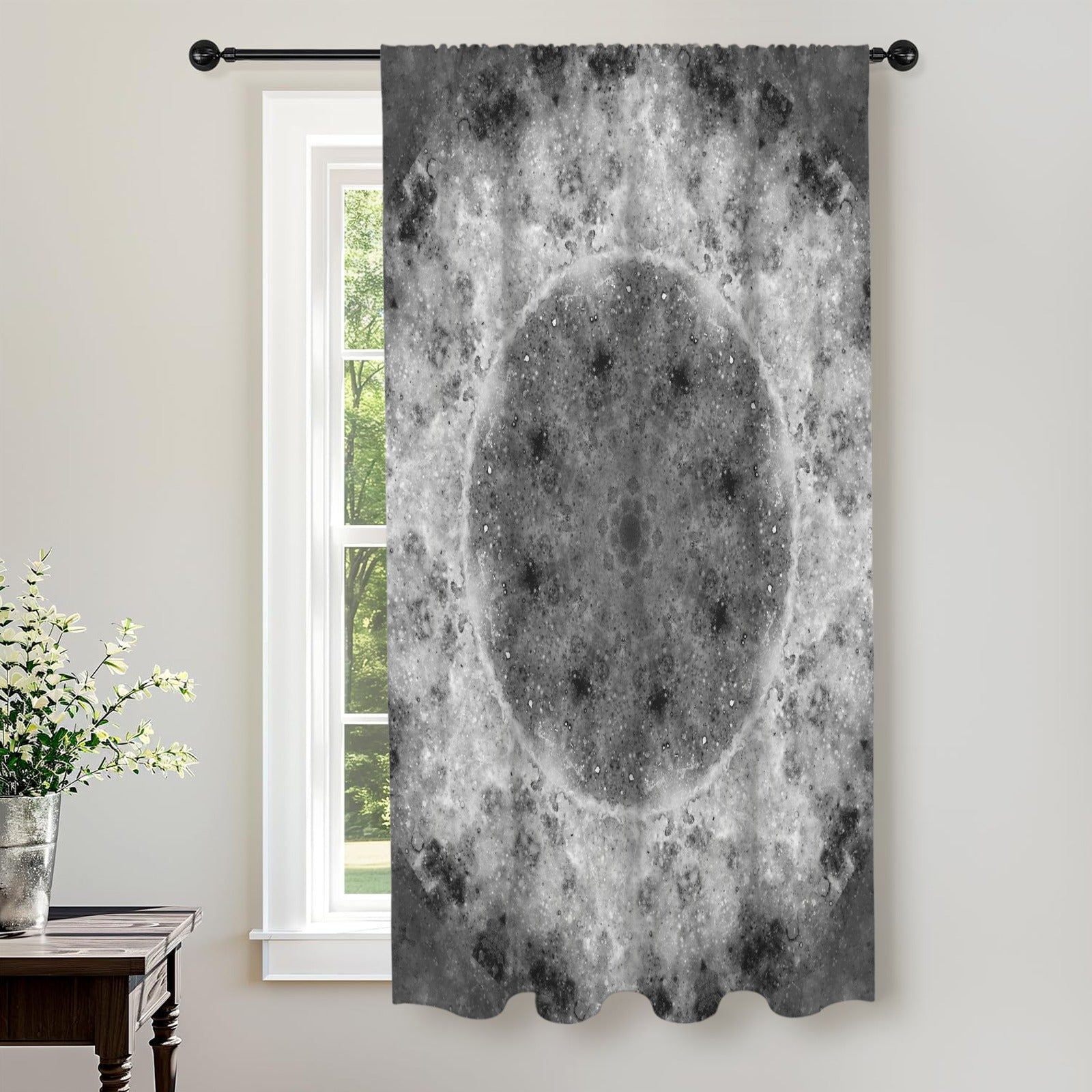 Katerina's You Are Not Forgotten Desires Window Curtain 52" x 63" ( 1 Piece ) | Ships from USA
