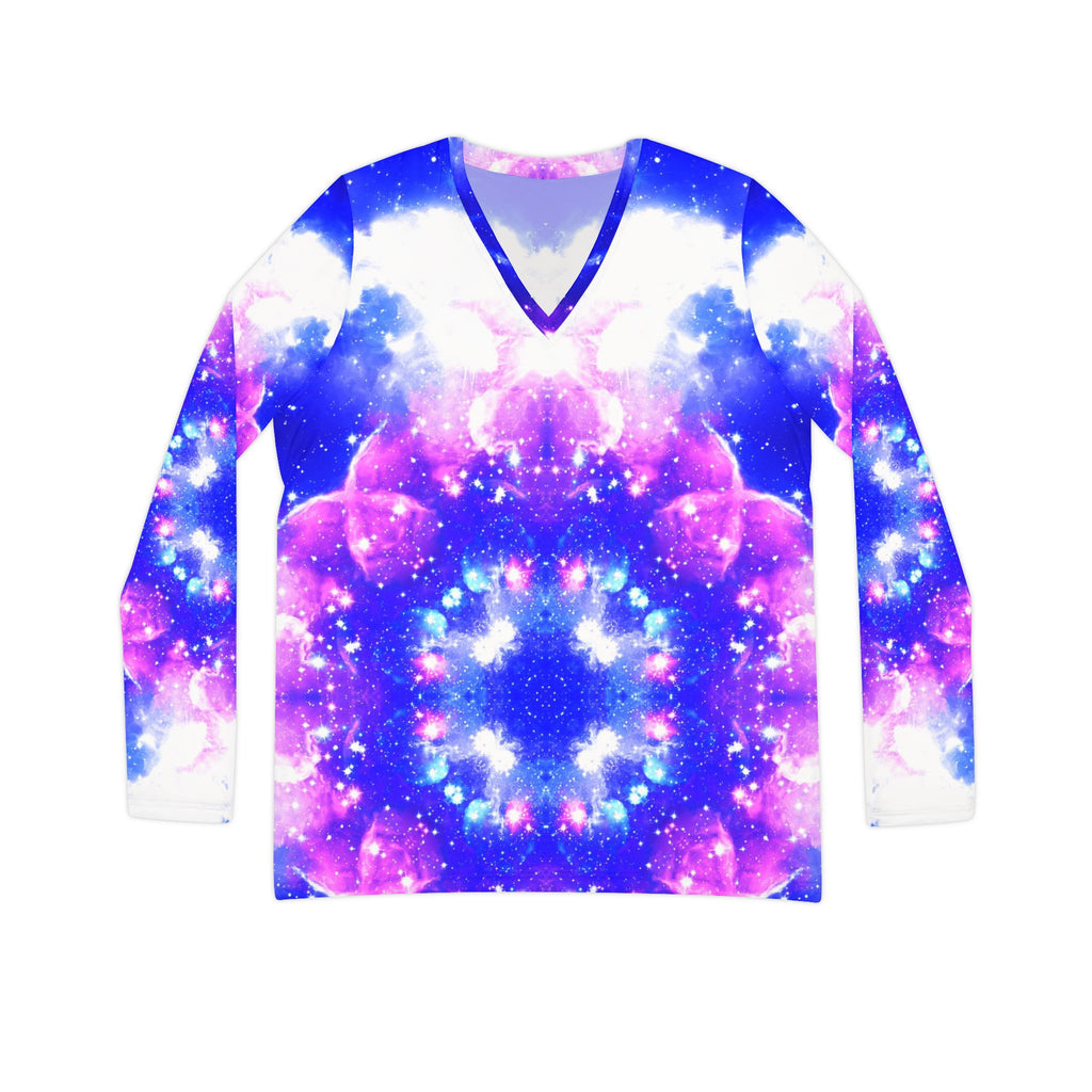 Amen Jin's Manifestation of His Desires Long Sleeve V-neck Shirt