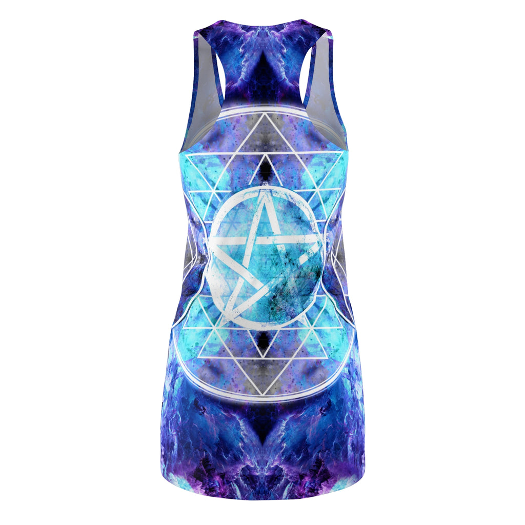 Amen Jin's Dragon's Gate Triple Goddess Meditations Women's Racerback Dress