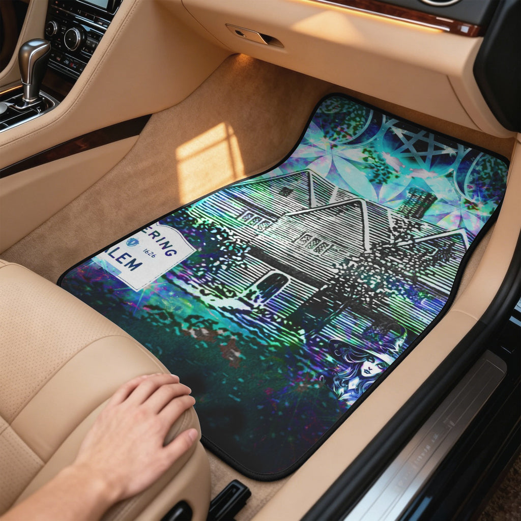 Katerina's Now and Forever Salem Witch Meditations 4-Piece Car Floor Mats （Customized Separately）| Ships from USA