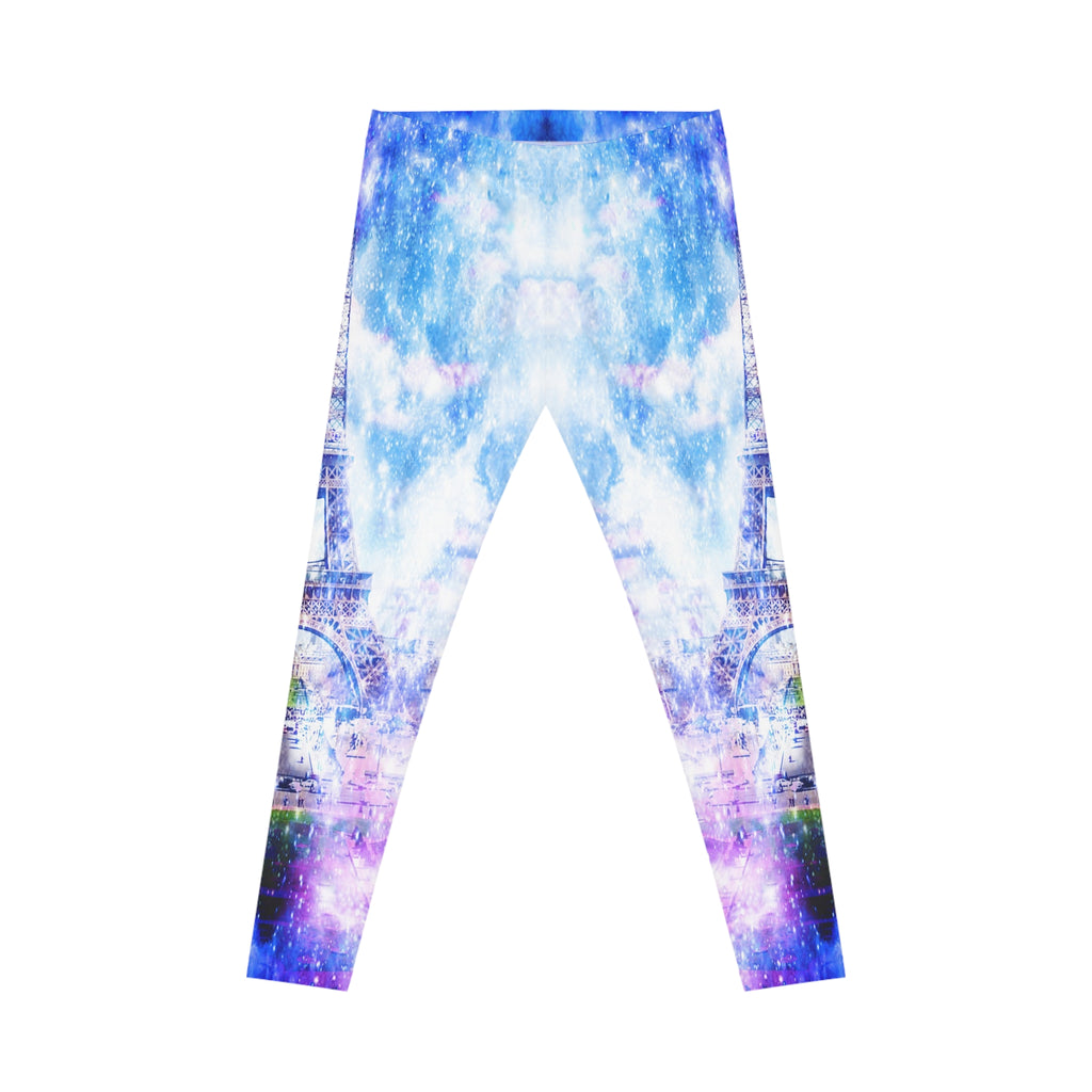 Rainbow Universe Parisian Dreams Women's Casual Leggings