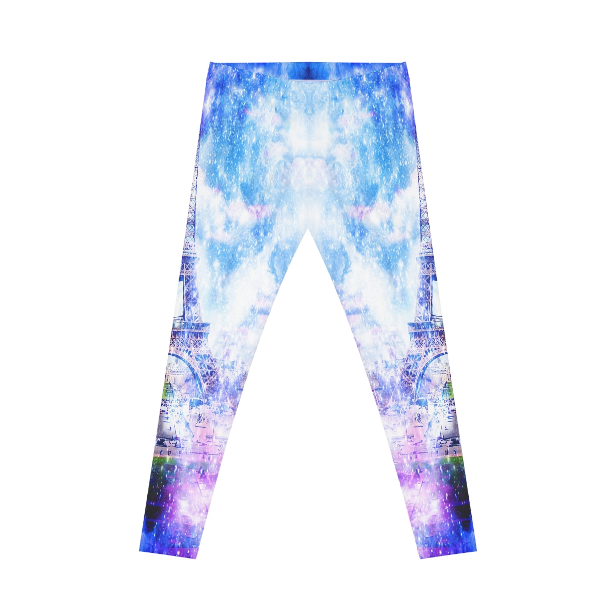 Rainbow Universe Parisian Dreams Women's Casual Leggings