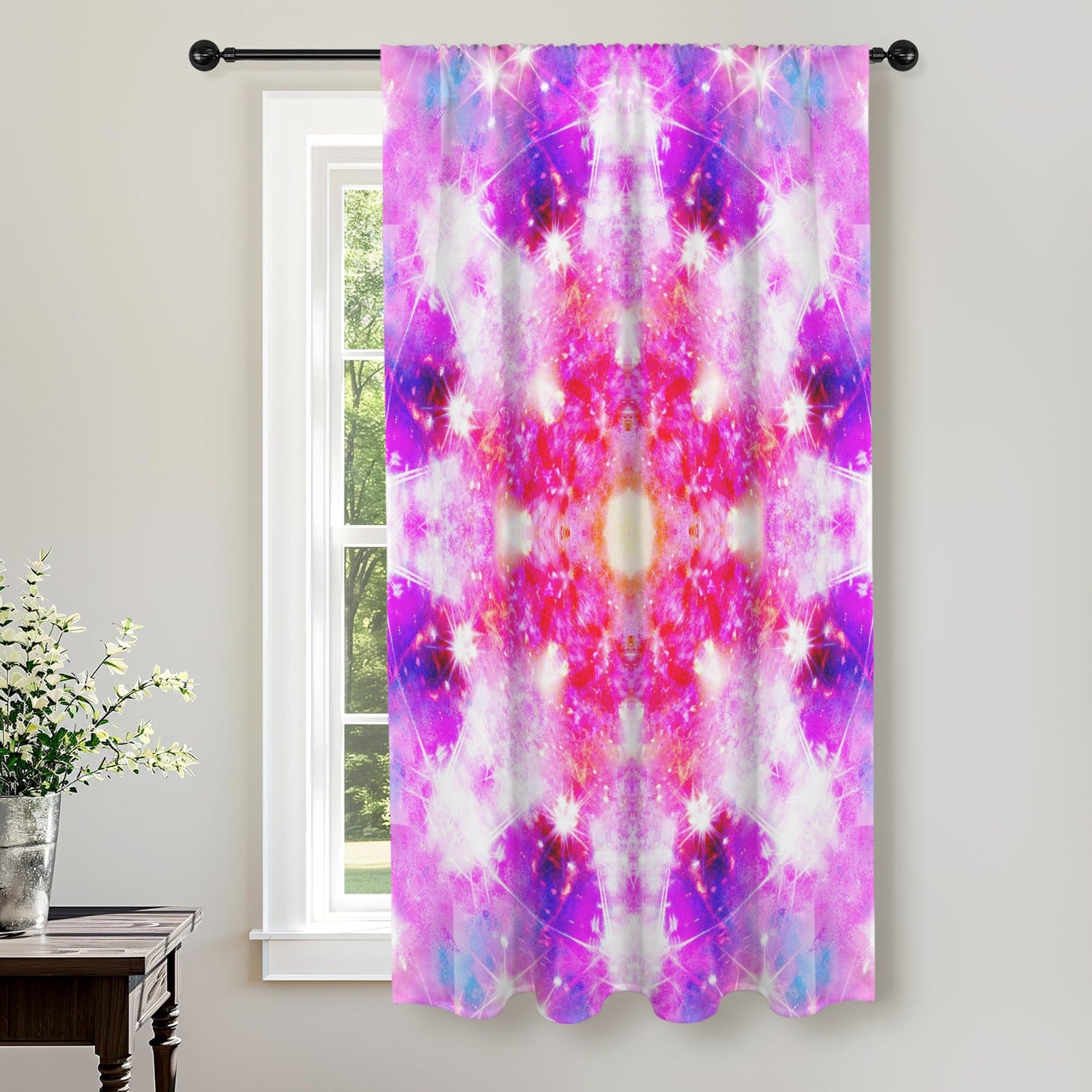 Katerina's Dreams of Angels Desires Window Curtain 52" x 63" ( 1 Piece ) | Ships from USA