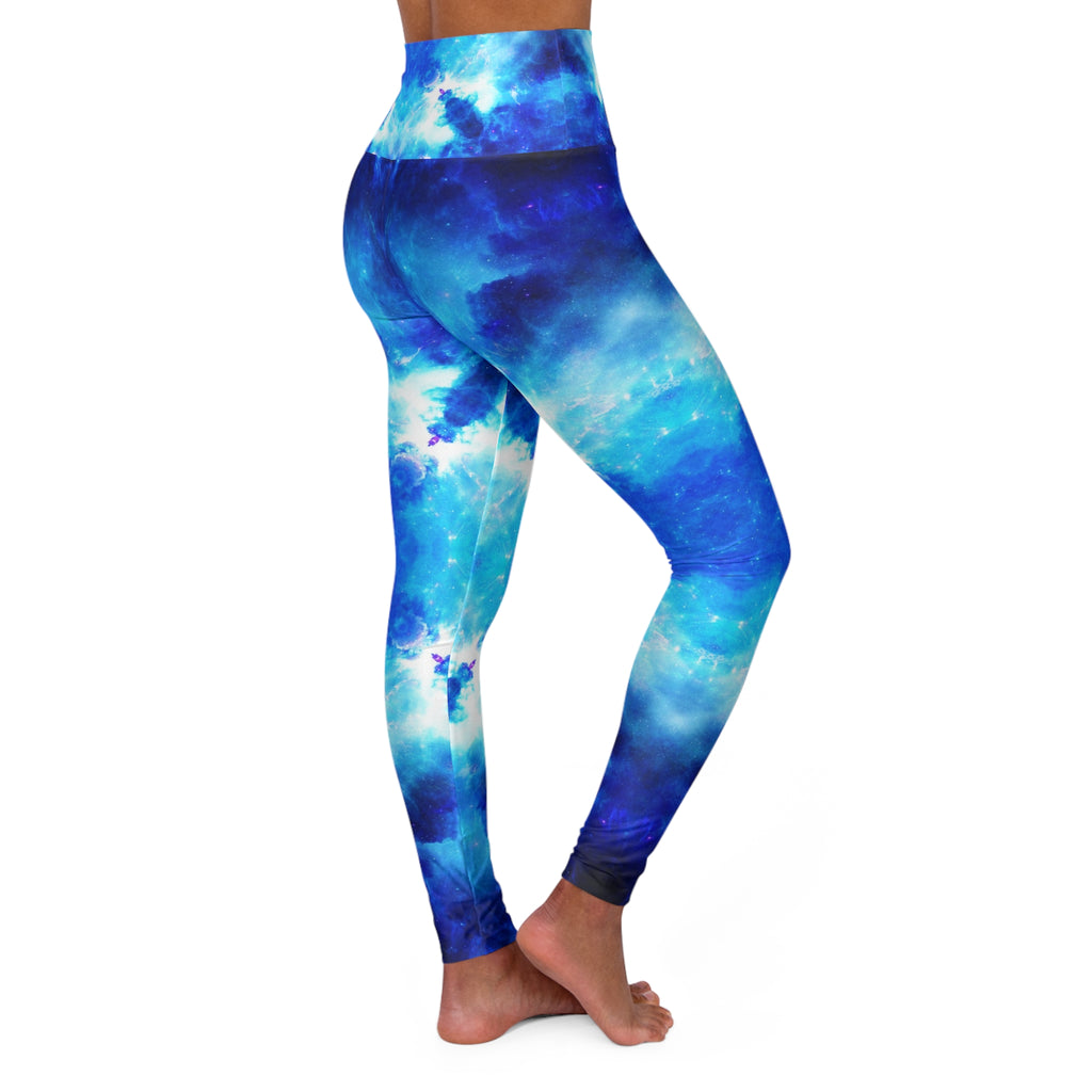 Amen Jin's Mandala of Dragon Fire Desires High Waisted Yoga Leggings