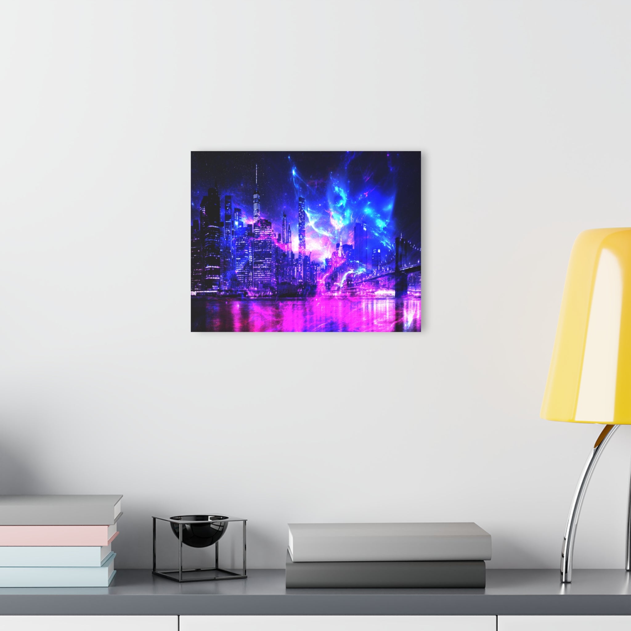 Amethyst New York Dreams Acrylic Prints (French Cleat Hanging)
