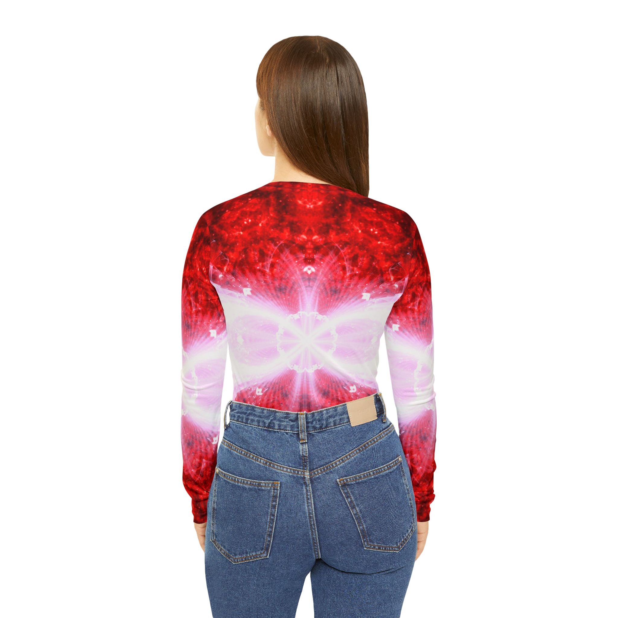 Katerina’s Battle Symphony Red Instead Desires 2002 Women's Long Sleeve V-neck