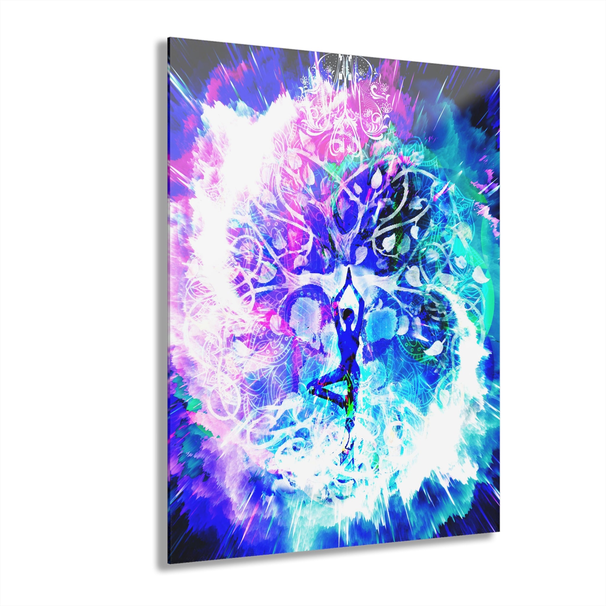 Creation's Desires Namaste Meditations Acrylic Prints (French Cleat Hanging)