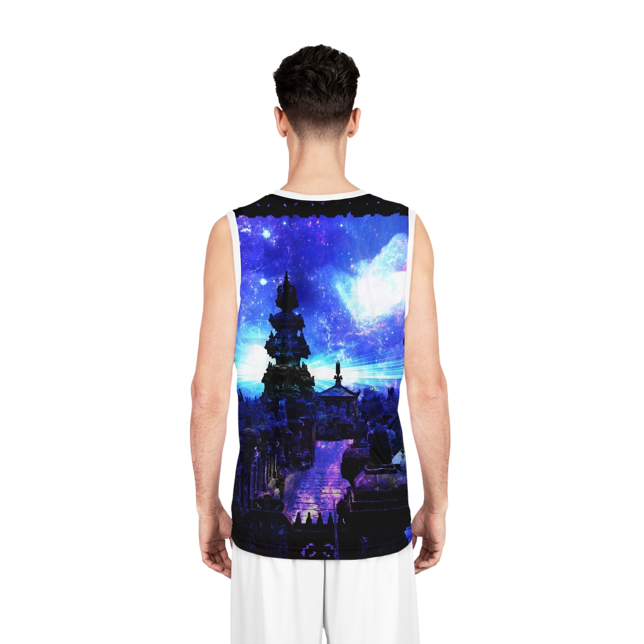 Iridescent Balinese Dreams Basketball Jersey