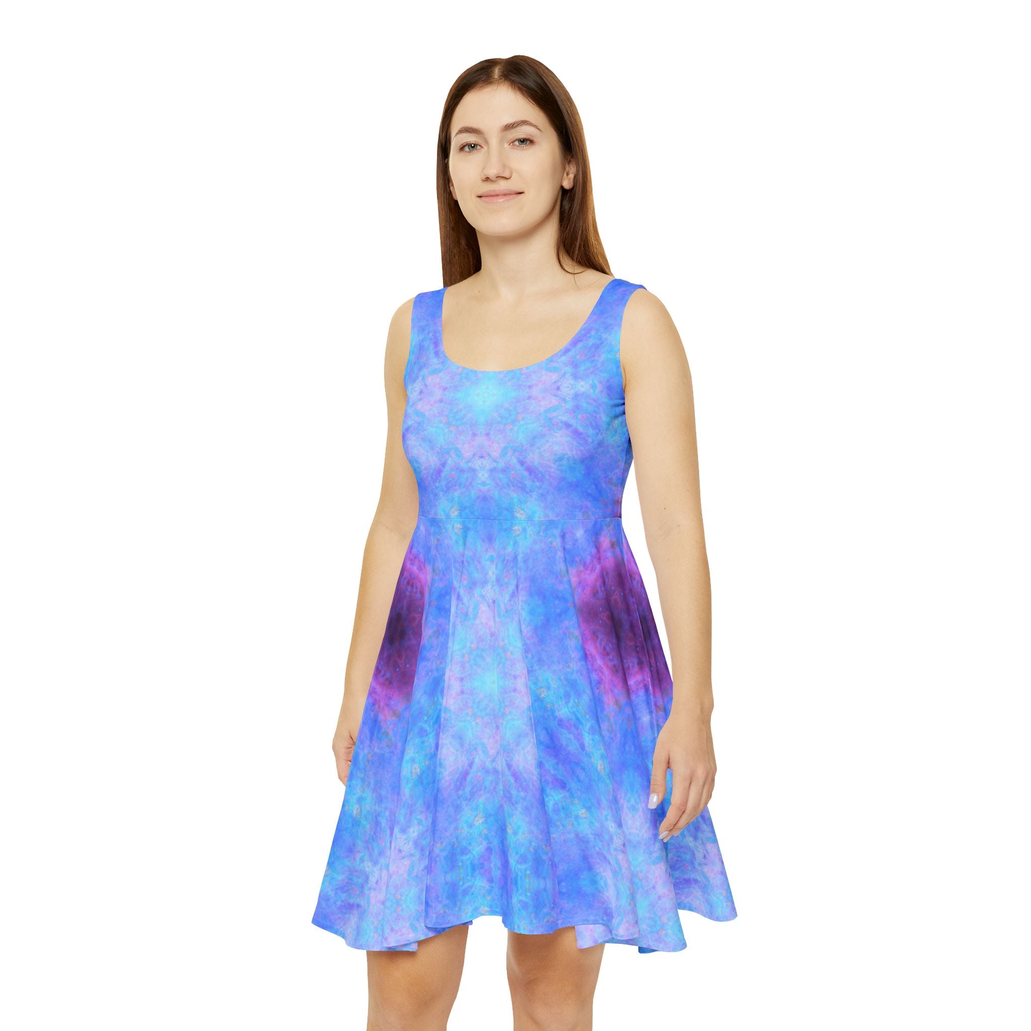 Amen Jin's Lotus Desirs Women's Skater Dress