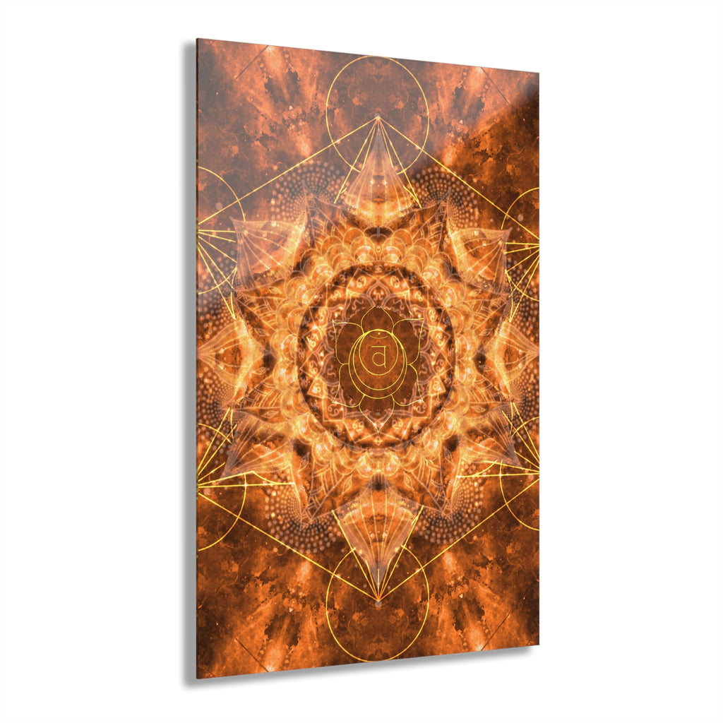 Svadisthana Meditations Acrylic Prints (French Cleat Hanging)