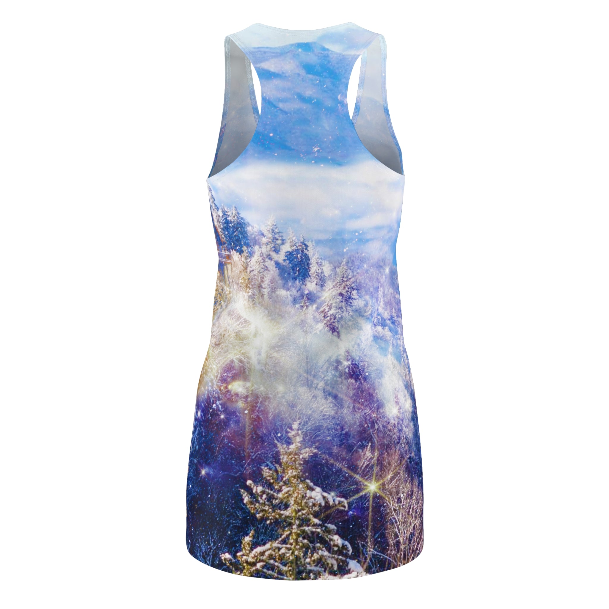 Katerina's Light a Way Smoky Mountain Dreams Women's Cut & Sew Racerback Dress