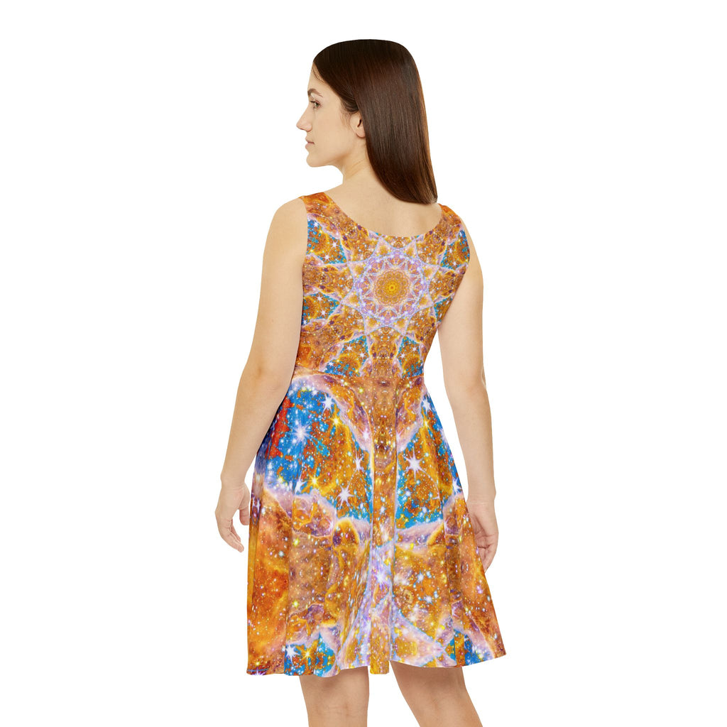 Spirited Marie all the White Horses Desires Women's Skater Dress