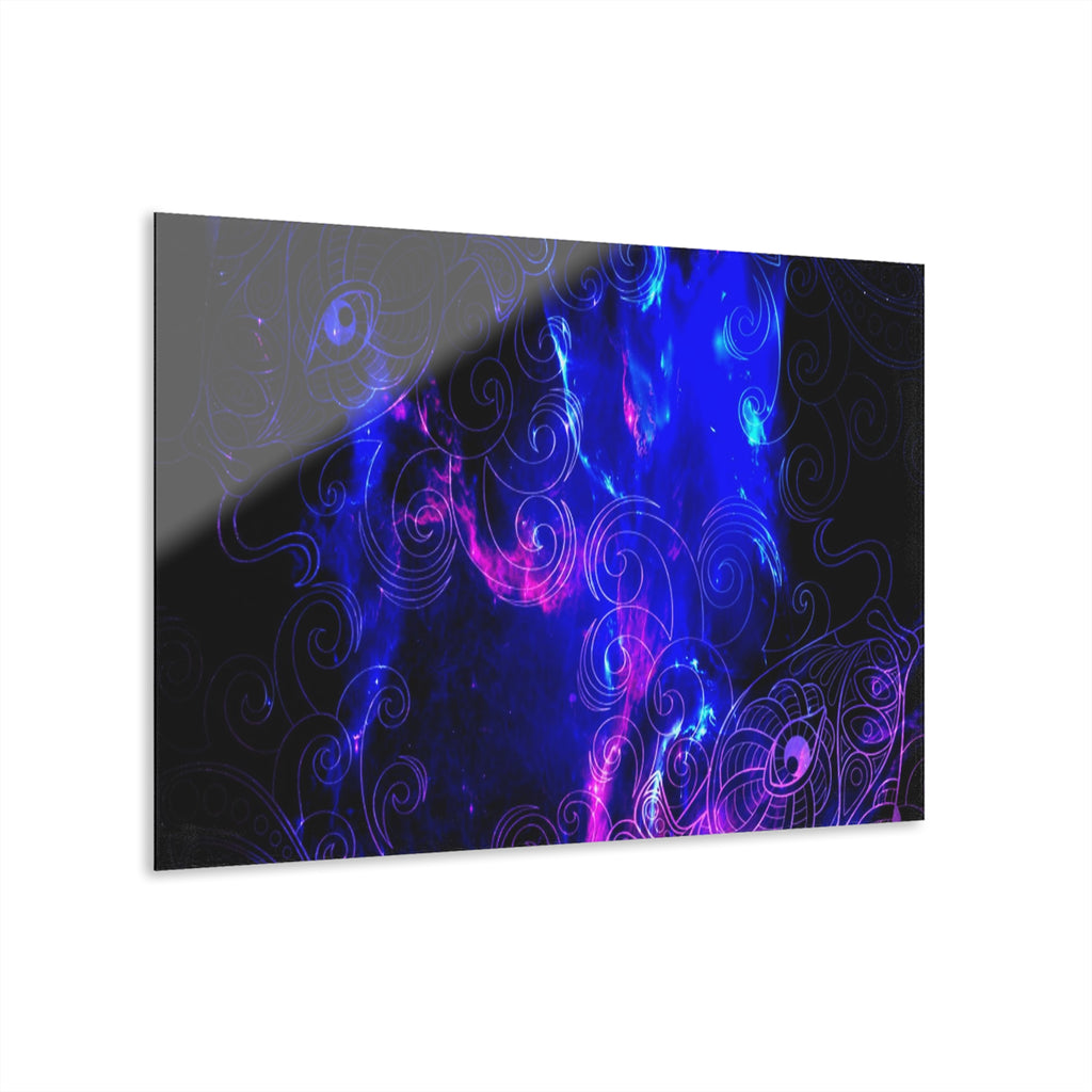 Amethyst Koi Dreams Acrylic Prints (French Cleat Hanging)