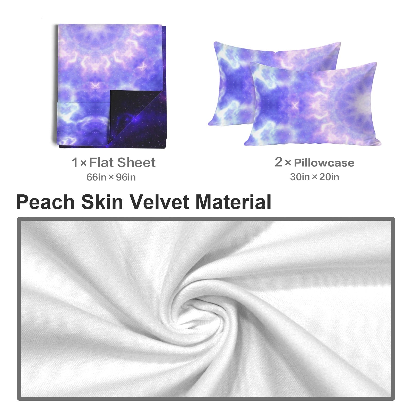 Katerina Vampira Draga Desires 3-Piece Bedding Set (Bed Sheet + Pillowcases)  | Ships from USA