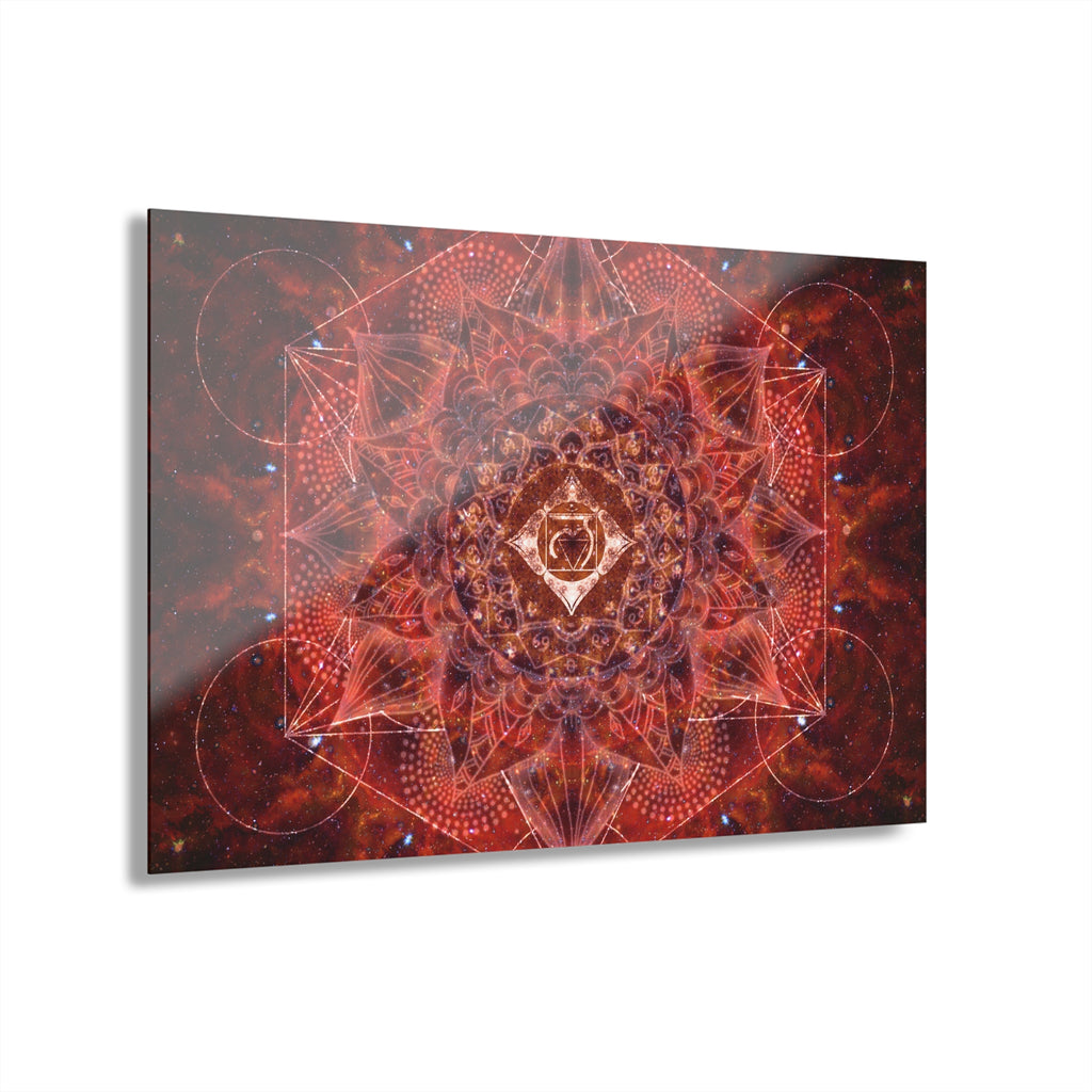 Muladhara Meditations Acrylic (French Cleat Hanging)
