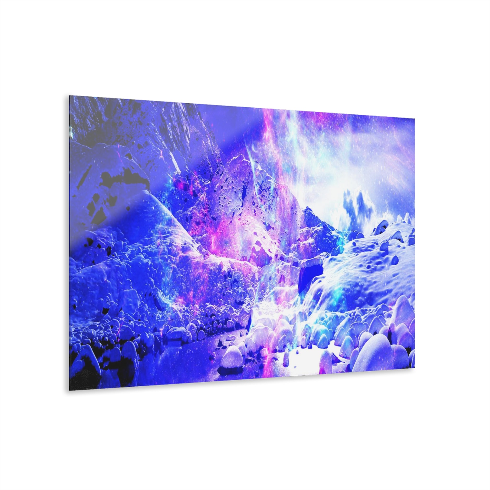 Amethyst Yule Night Dreams Acrylic Prints (French Cleat Hanging)