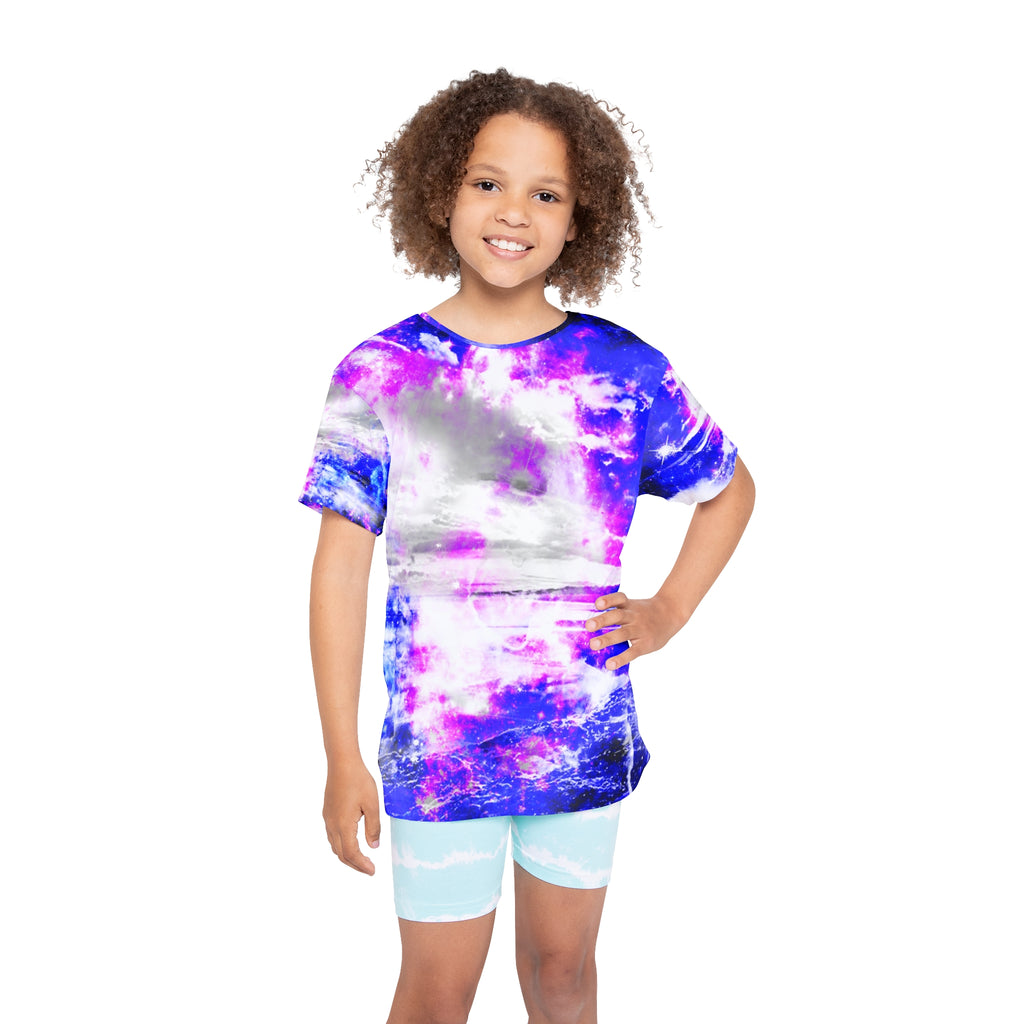 Amethyst Rose Dancing Sea Dreams Kids Sports Jersey